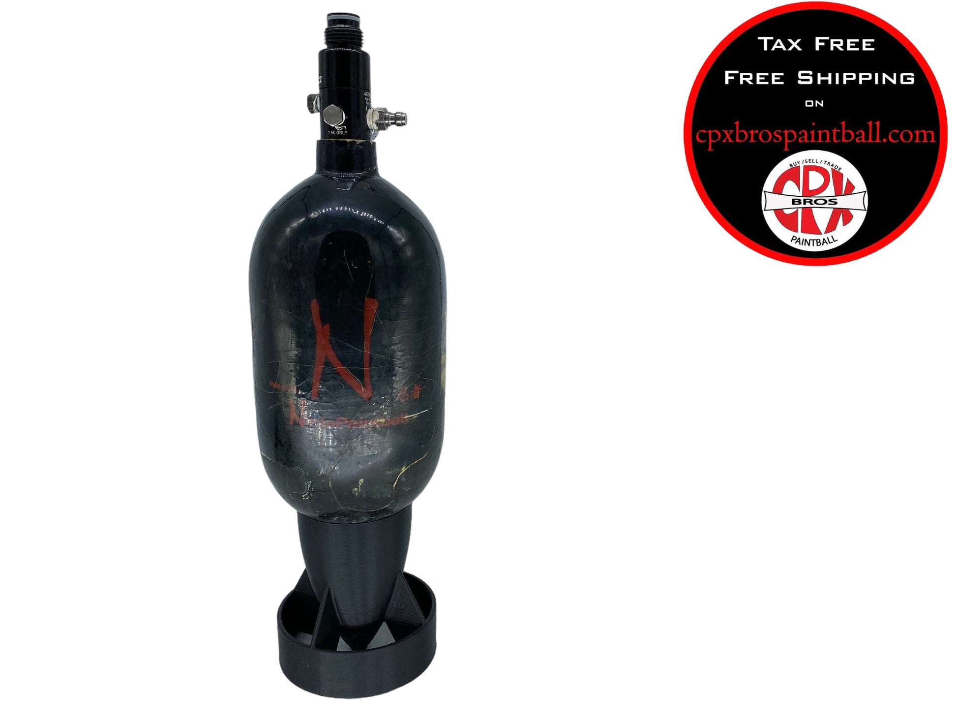Used Ninja 68/4500 Paintball Tank Paintball Gun from CPXBrosPaintball Buy/Sell/Trade Paintball Markers, New Paintball Guns, Paintball Hoppers, Paintball Masks, and Hormesis Headbands