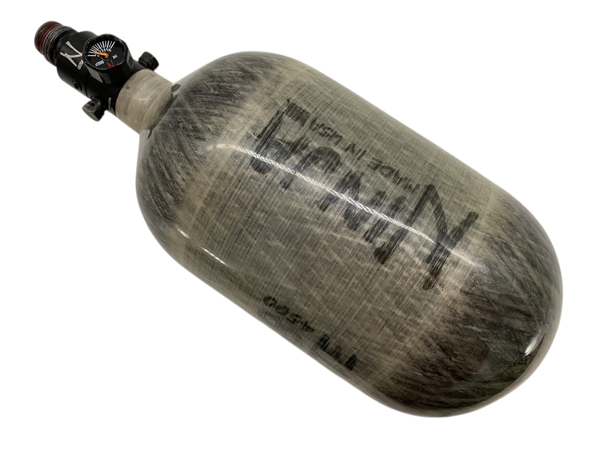 Used Ninja 68/4500 Paintball Tank Paintball Gun from CPXBrosPaintball Buy/Sell/Trade Paintball Markers, New Paintball Guns, Paintball Hoppers, Paintball Masks, and Hormesis Headbands