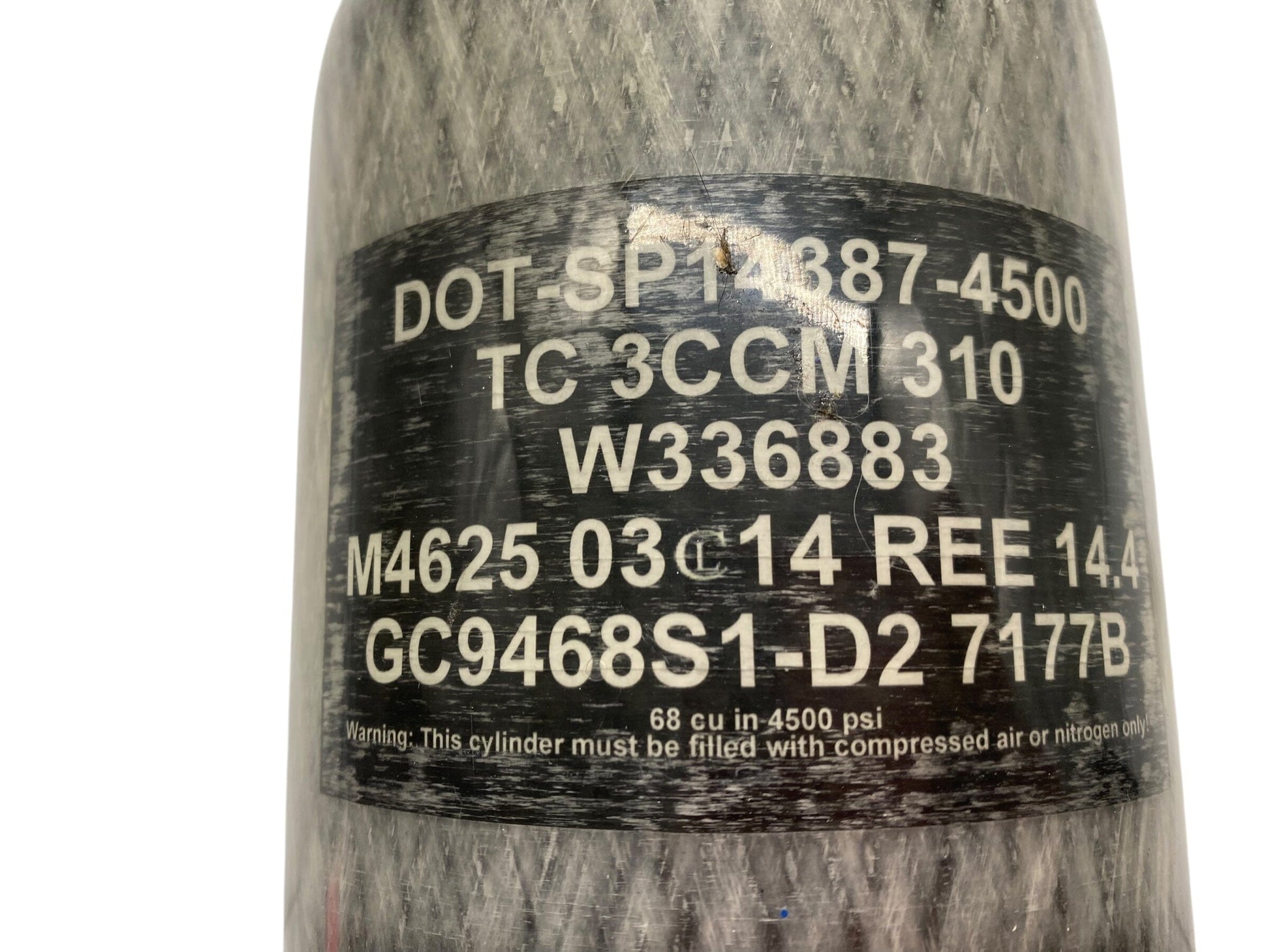 Used Ninja 68/4500 Paintball Tank Paintball Gun from CPXBrosPaintball Buy/Sell/Trade Paintball Markers, New Paintball Guns, Paintball Hoppers, Paintball Masks, and Hormesis Headbands