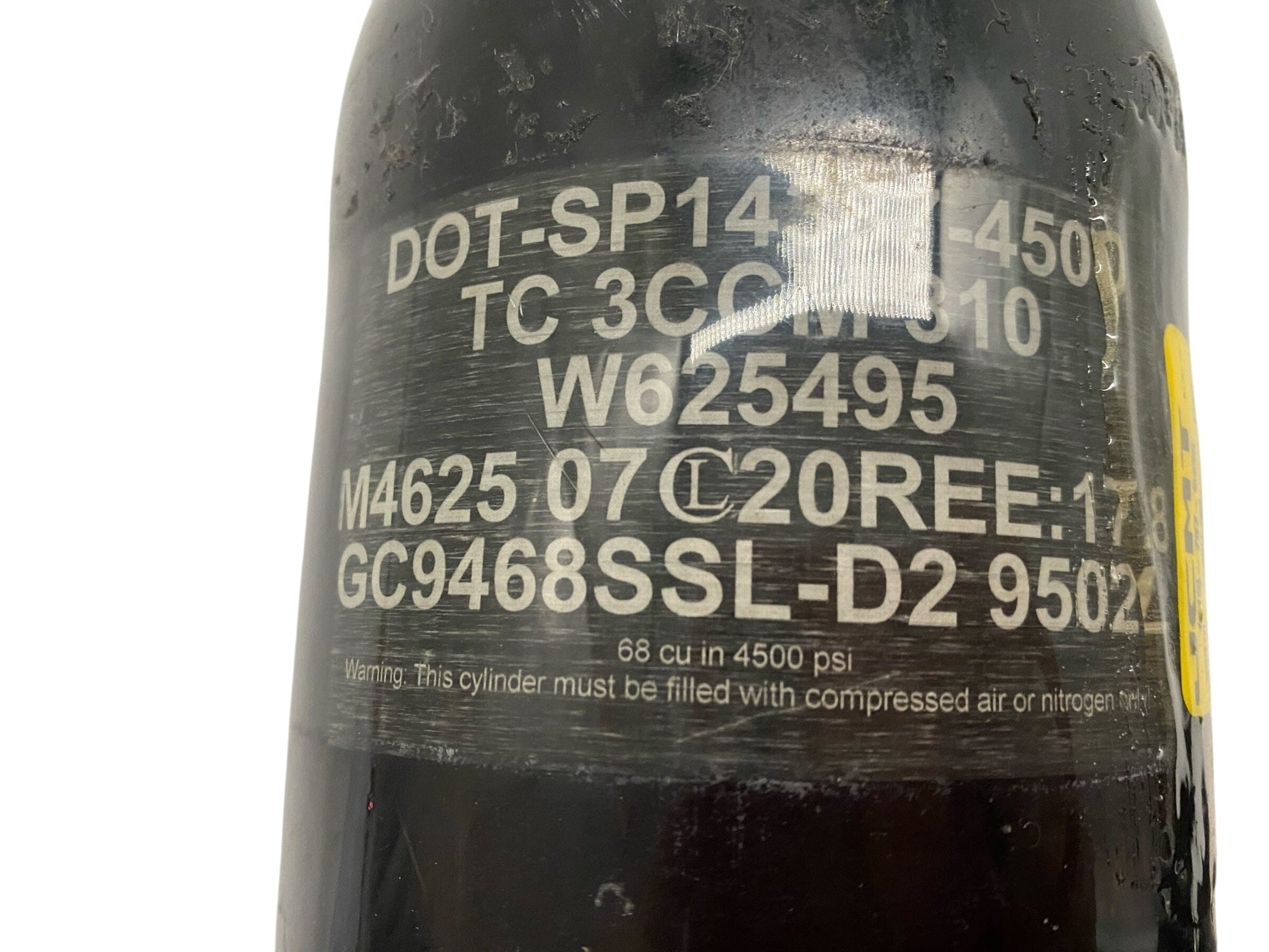 Used Ninja 68/4500 Paintball Tank Paintball Gun from CPXBrosPaintball Buy/Sell/Trade Paintball Markers, New Paintball Guns, Paintball Hoppers, Paintball Masks, and Hormesis Headbands