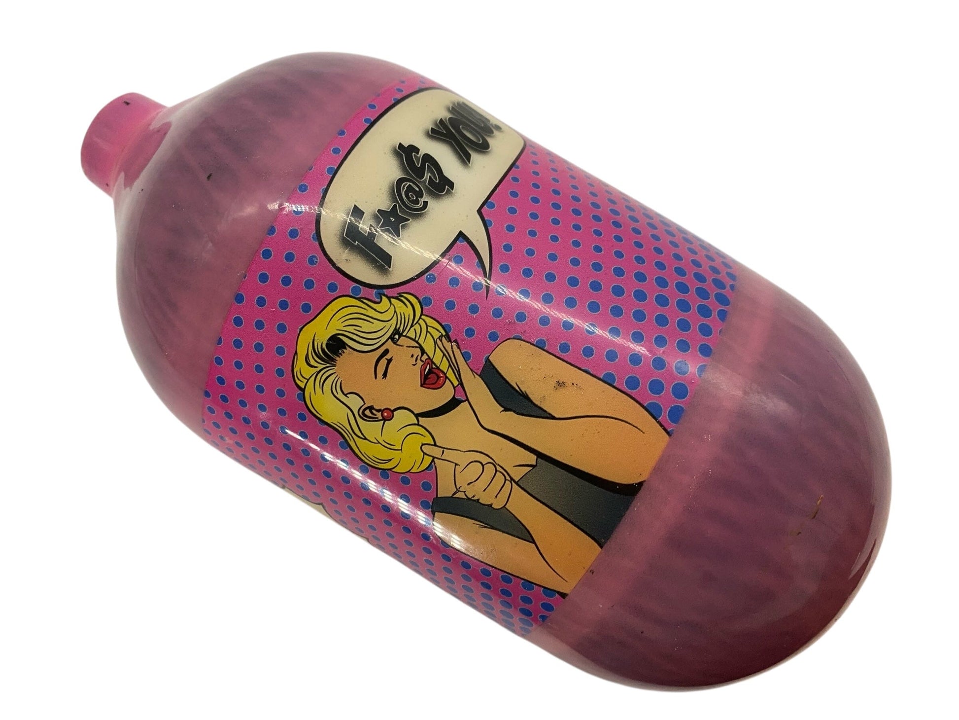 Used Ninja 68/4500 Paintball Tank - TANK ONLY Pink Paintball Gun from CPXBrosPaintball Buy/Sell/Trade Paintball Markers, New Paintball Guns, Paintball Hoppers, Paintball Masks, and Hormesis Headbands