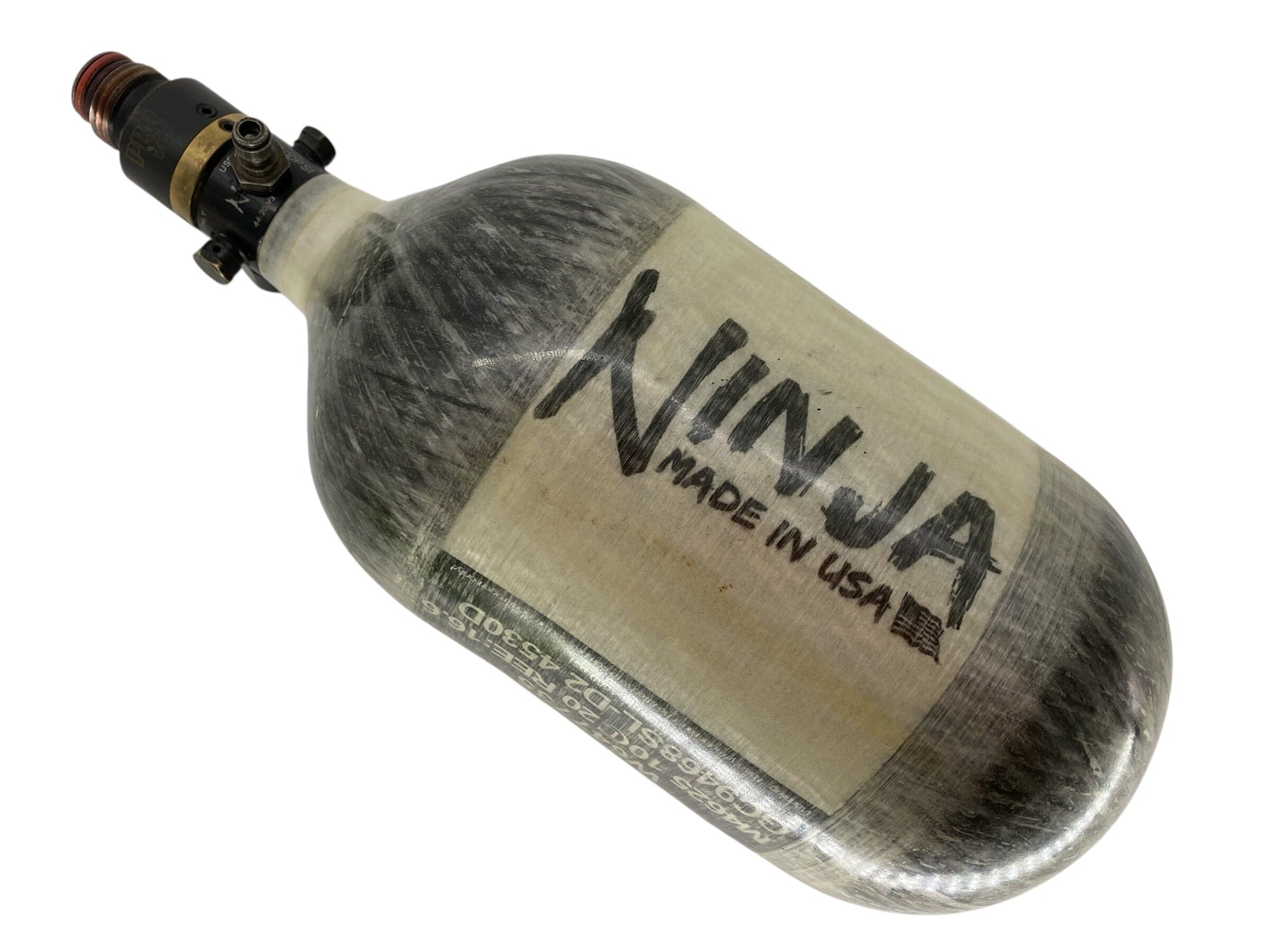 Used Ninja 68/4500 Paintball Tank with Pro V2 Regulator Paintball Gun from CPXBrosPaintball Buy/Sell/Trade Paintball Markers, New Paintball Guns, Paintball Hoppers, Paintball Masks, and Hormesis Headbands