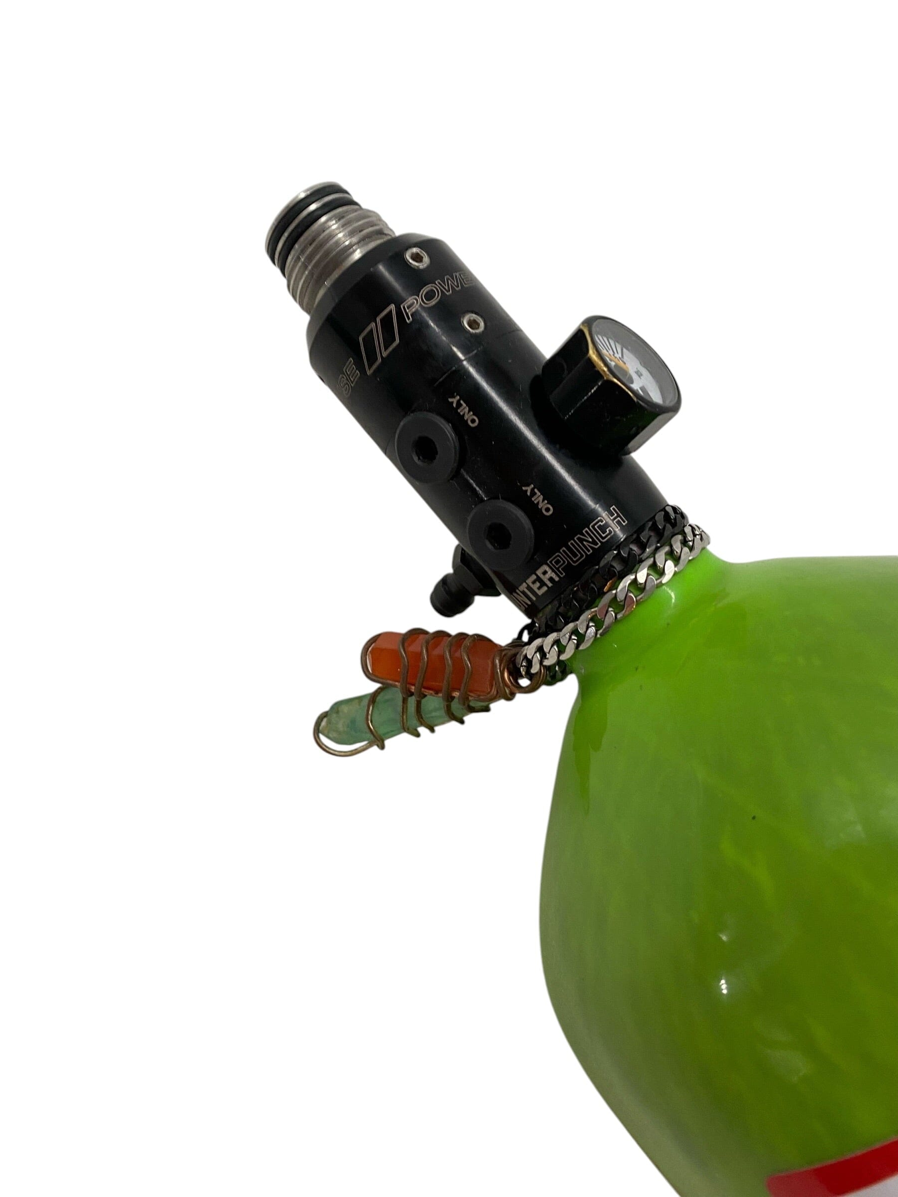 Used Ninja Lime 77CI / 4500 W/ Powerhouse Counterpunch Reg Paintball Gun from CPXBrosPaintball Buy/Sell/Trade Paintball Markers, New Paintball Guns, Paintball Hoppers, Paintball Masks, and Hormesis Headbands