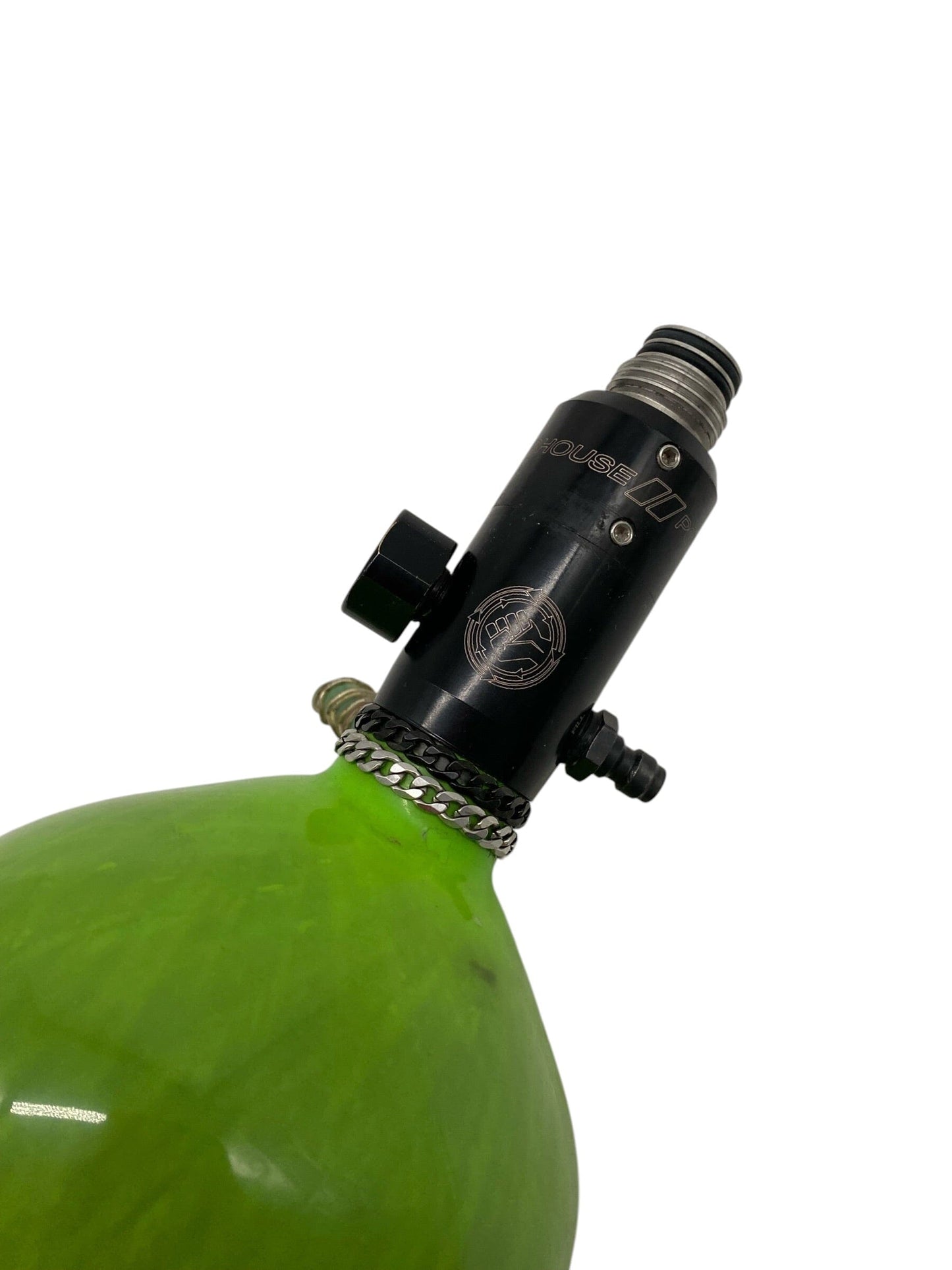 Used Ninja Lime 77CI / 4500 W/ Powerhouse Counterpunch Reg Paintball Gun from CPXBrosPaintball Buy/Sell/Trade Paintball Markers, New Paintball Guns, Paintball Hoppers, Paintball Masks, and Hormesis Headbands
