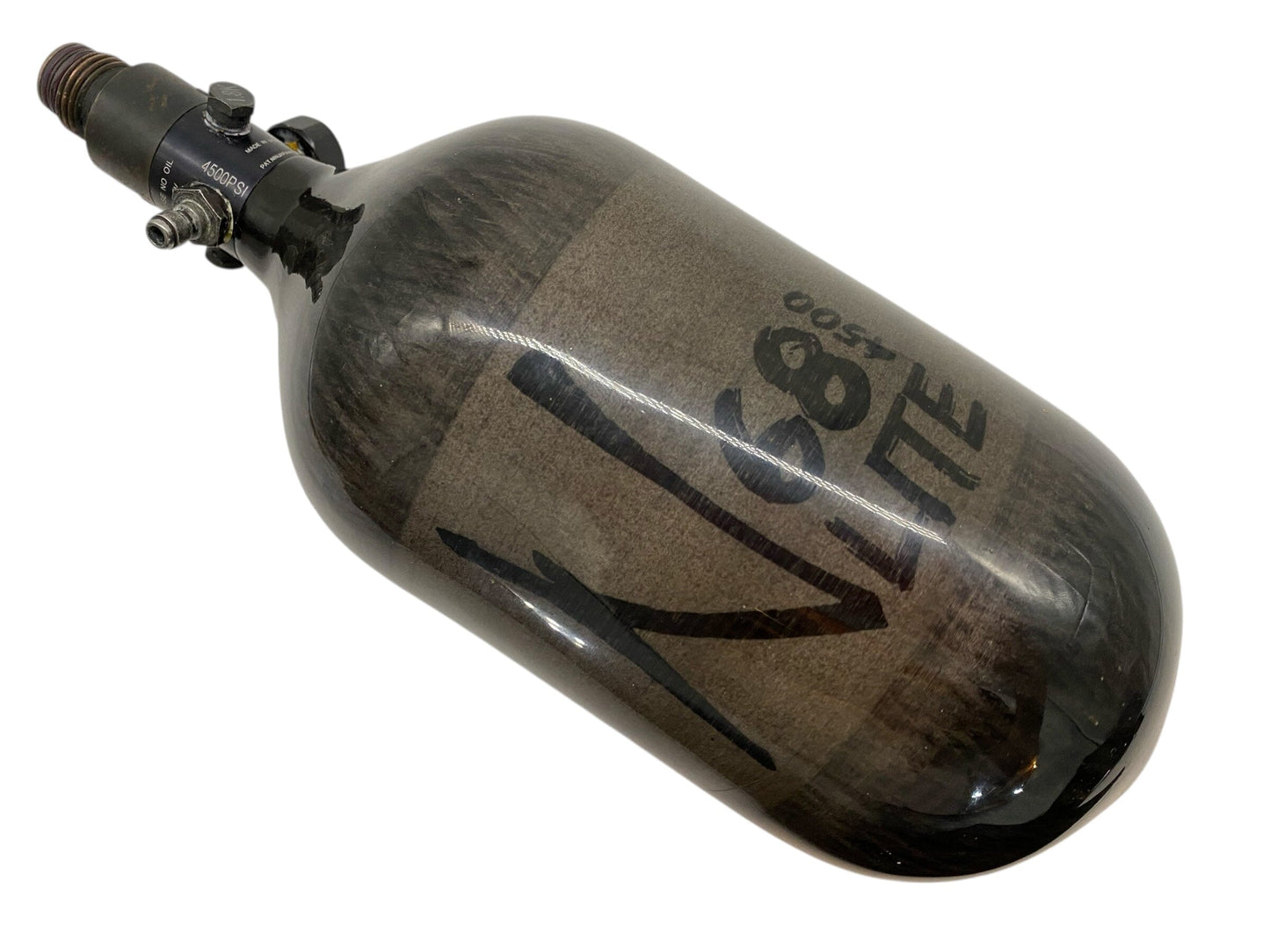 Used Ninja Lite 68/4500 Paintball Tank Paintball Gun from CPXBrosPaintball Buy/Sell/Trade Paintball Markers, New Paintball Guns, Paintball Hoppers, Paintball Masks, and Hormesis Headbands