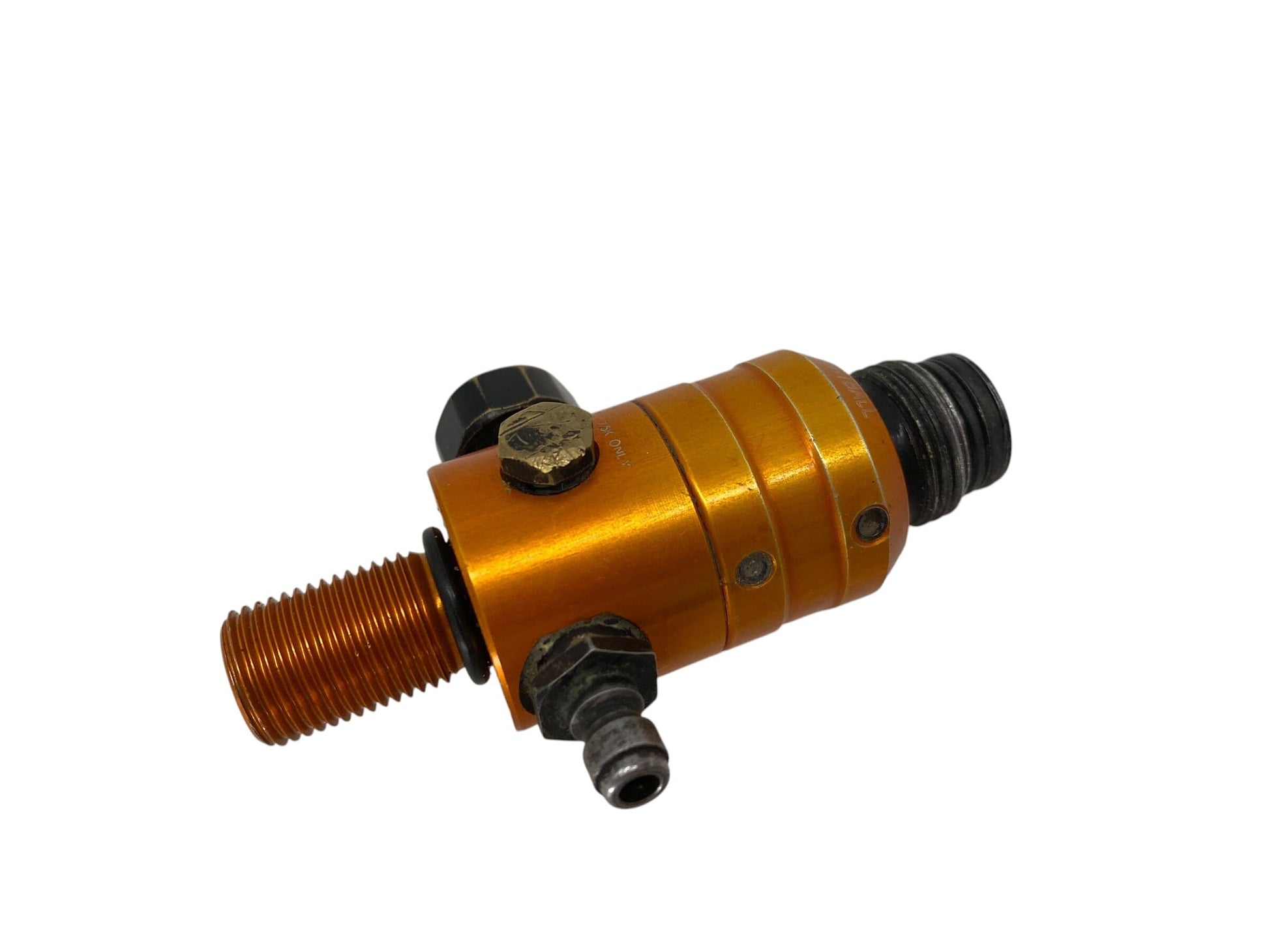 Used Ninja Pro V3 Adjustable Tank Regulator Orange Paintball Gun from CPXBrosPaintball Buy/Sell/Trade Paintball Markers, New Paintball Guns, Paintball Hoppers, Paintball Masks, and Hormesis Headbands
