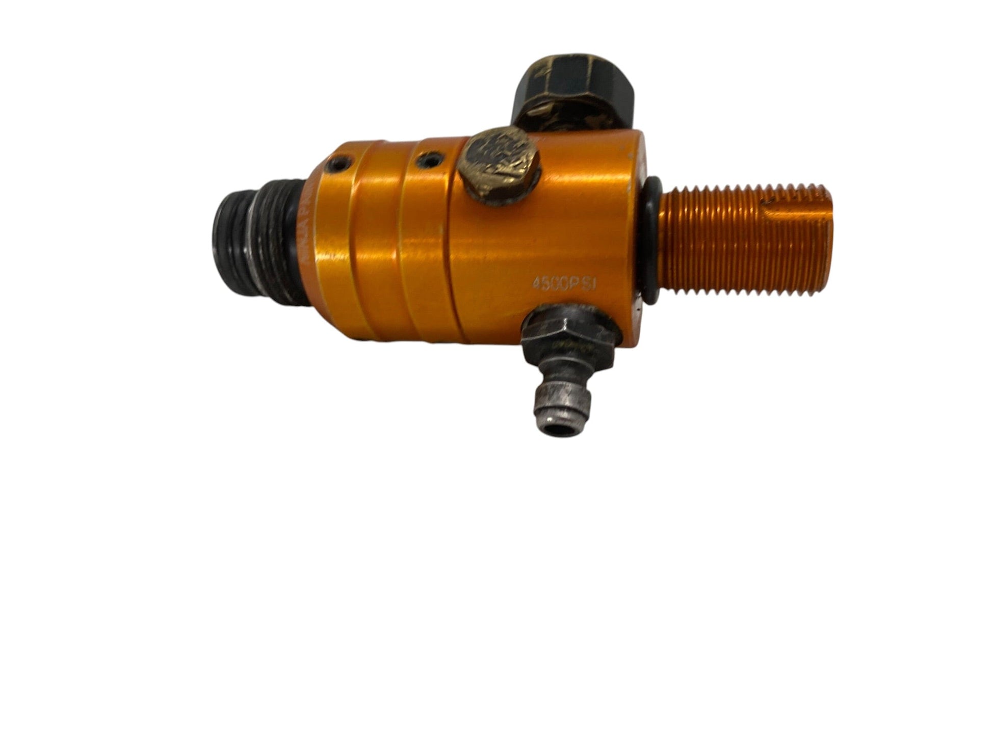 Used Ninja Pro V3 Adjustable Tank Regulator Orange Paintball Gun from CPXBrosPaintball Buy/Sell/Trade Paintball Markers, New Paintball Guns, Paintball Hoppers, Paintball Masks, and Hormesis Headbands