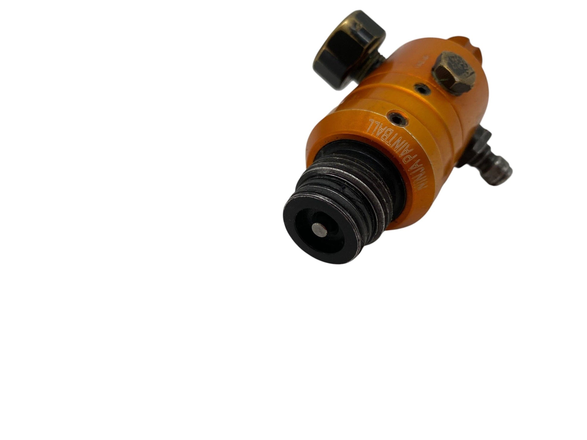 Used Ninja Pro V3 Adjustable Tank Regulator Orange Paintball Gun from CPXBrosPaintball Buy/Sell/Trade Paintball Markers, New Paintball Guns, Paintball Hoppers, Paintball Masks, and Hormesis Headbands