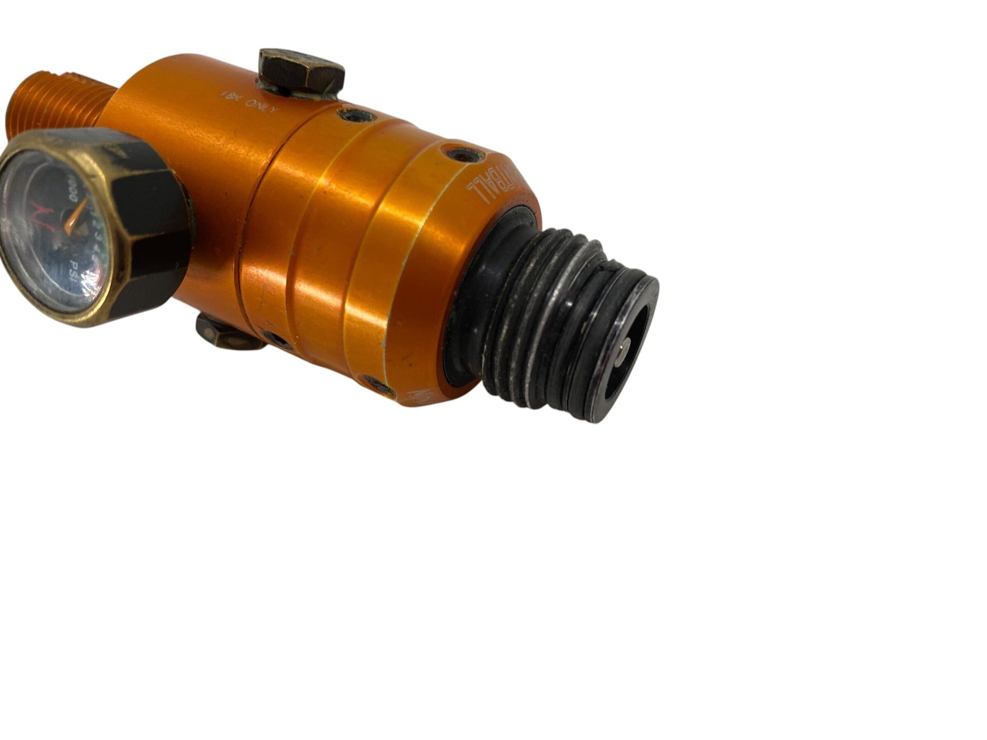Used Ninja Pro V3 Adjustable Tank Regulator Orange Paintball Gun from CPXBrosPaintball Buy/Sell/Trade Paintball Markers, New Paintball Guns, Paintball Hoppers, Paintball Masks, and Hormesis Headbands