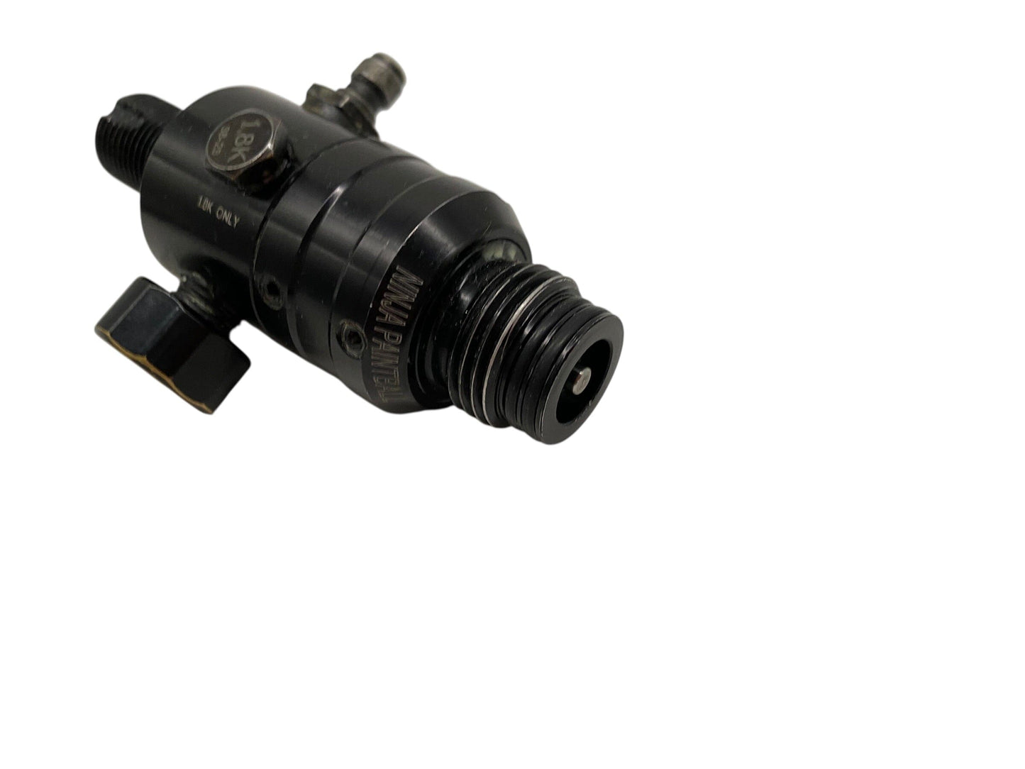 Used Ninja ProV3 4500 PSI EXT Regulator - Blackout Aluminum Bonnet Paintball Gun from CPXBrosPaintball Buy/Sell/Trade Paintball Markers, New Paintball Guns, Paintball Hoppers, Paintball Masks, and Hormesis Headbands
