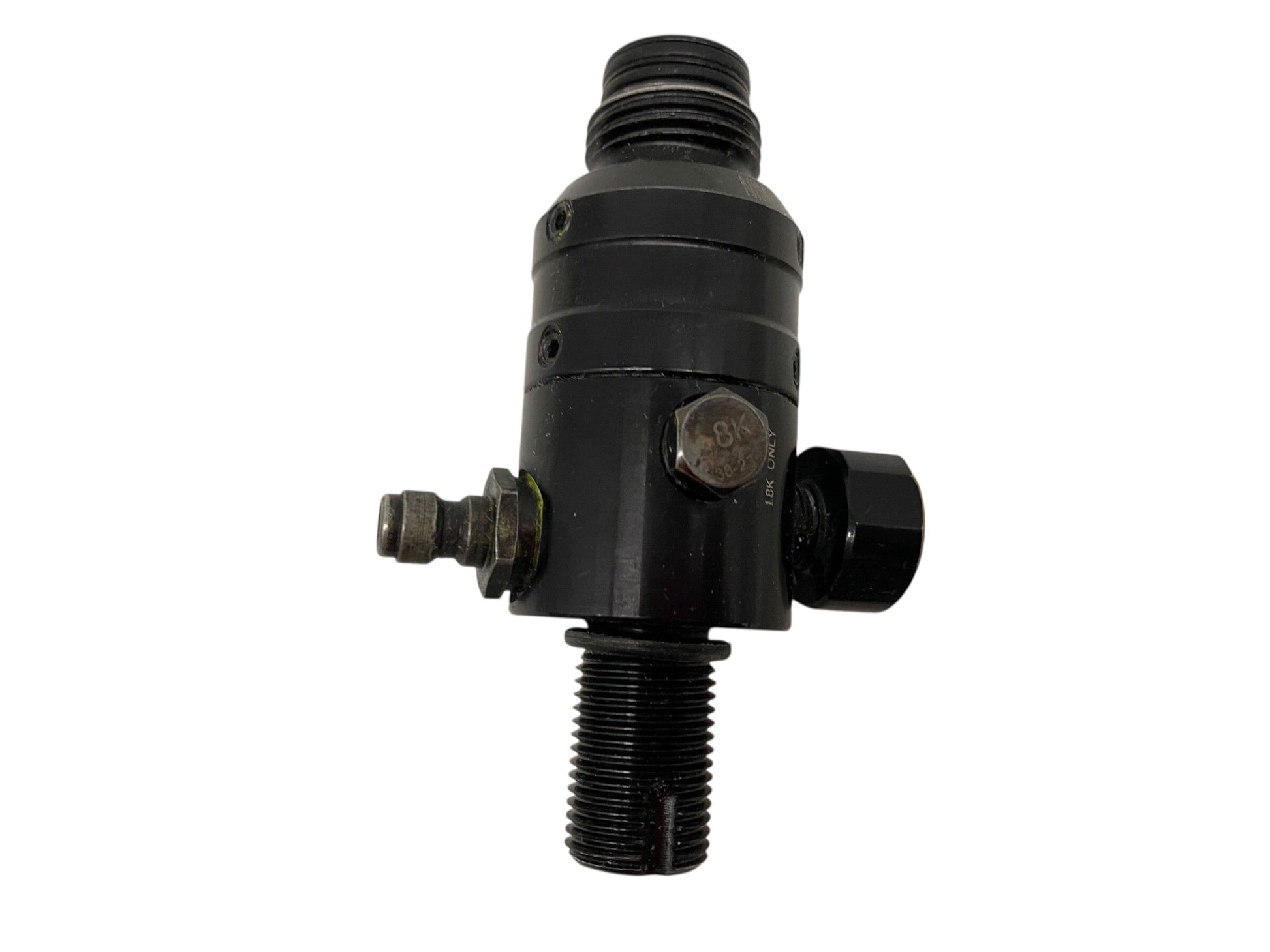 Used Ninja ProV3 4500 PSI EXT Regulator - Blackout Aluminum Bonnet Paintball Gun from CPXBrosPaintball Buy/Sell/Trade Paintball Markers, New Paintball Guns, Paintball Hoppers, Paintball Masks, and Hormesis Headbands