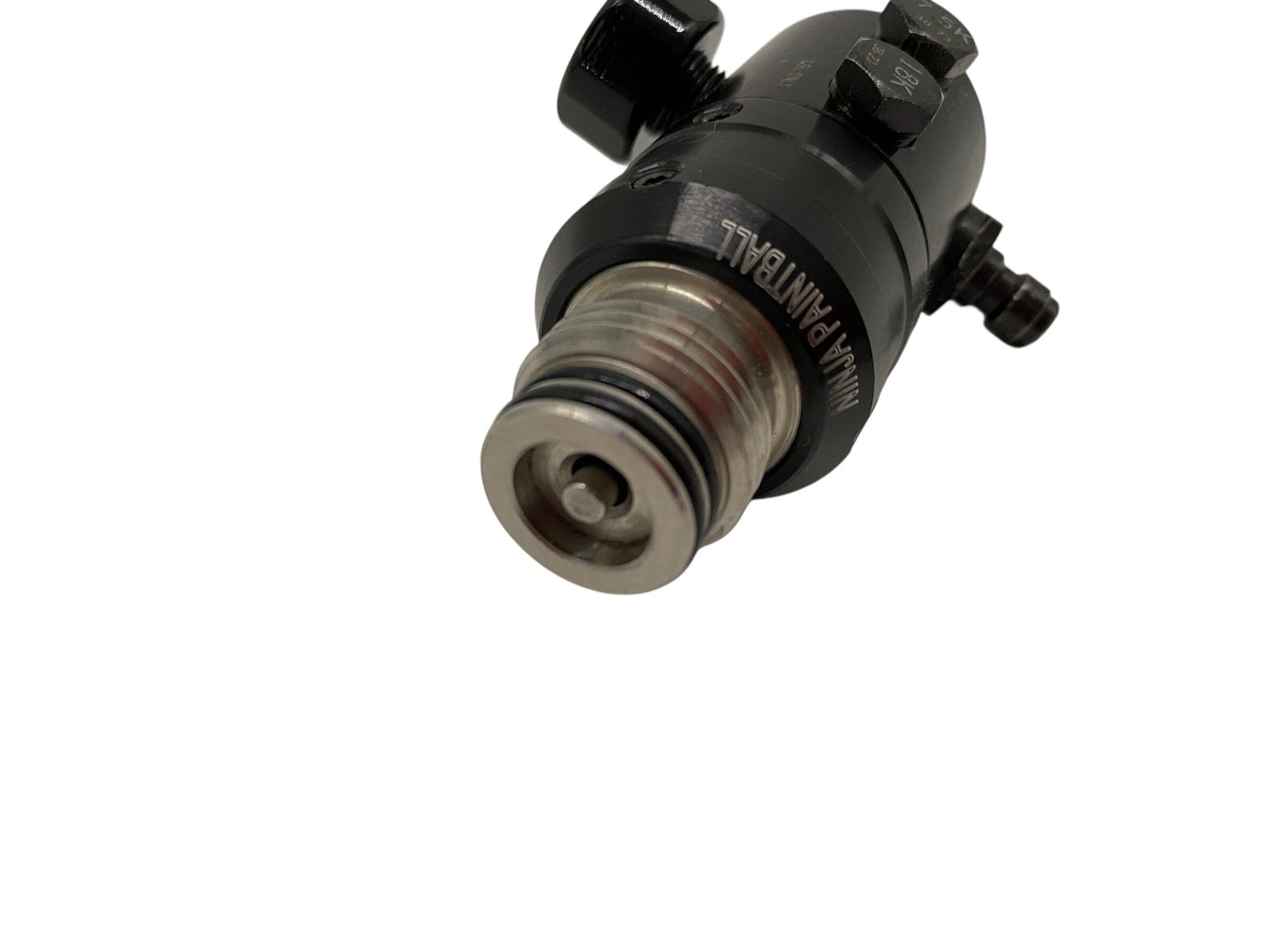 Used Ninja ProV3 4500 PSI EXT Regulator - Silver Aluminum Bonnet Paintball Gun from CPXBrosPaintball Buy/Sell/Trade Paintball Markers, New Paintball Guns, Paintball Hoppers, Paintball Masks, and Hormesis Headbands