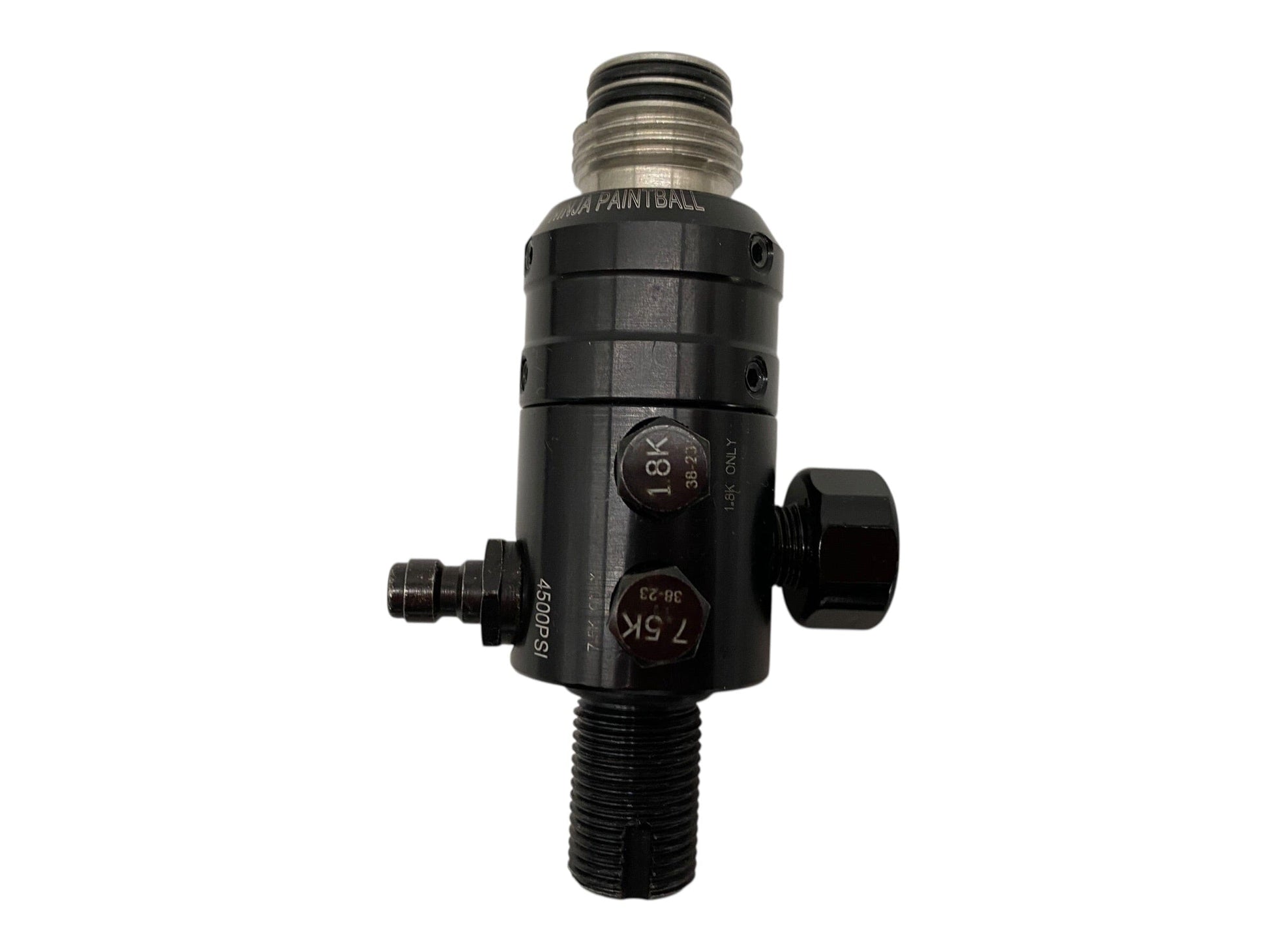 Used Ninja ProV3 4500 PSI EXT Regulator - Silver Aluminum Bonnet Paintball Gun from CPXBrosPaintball Buy/Sell/Trade Paintball Markers, New Paintball Guns, Paintball Hoppers, Paintball Masks, and Hormesis Headbands