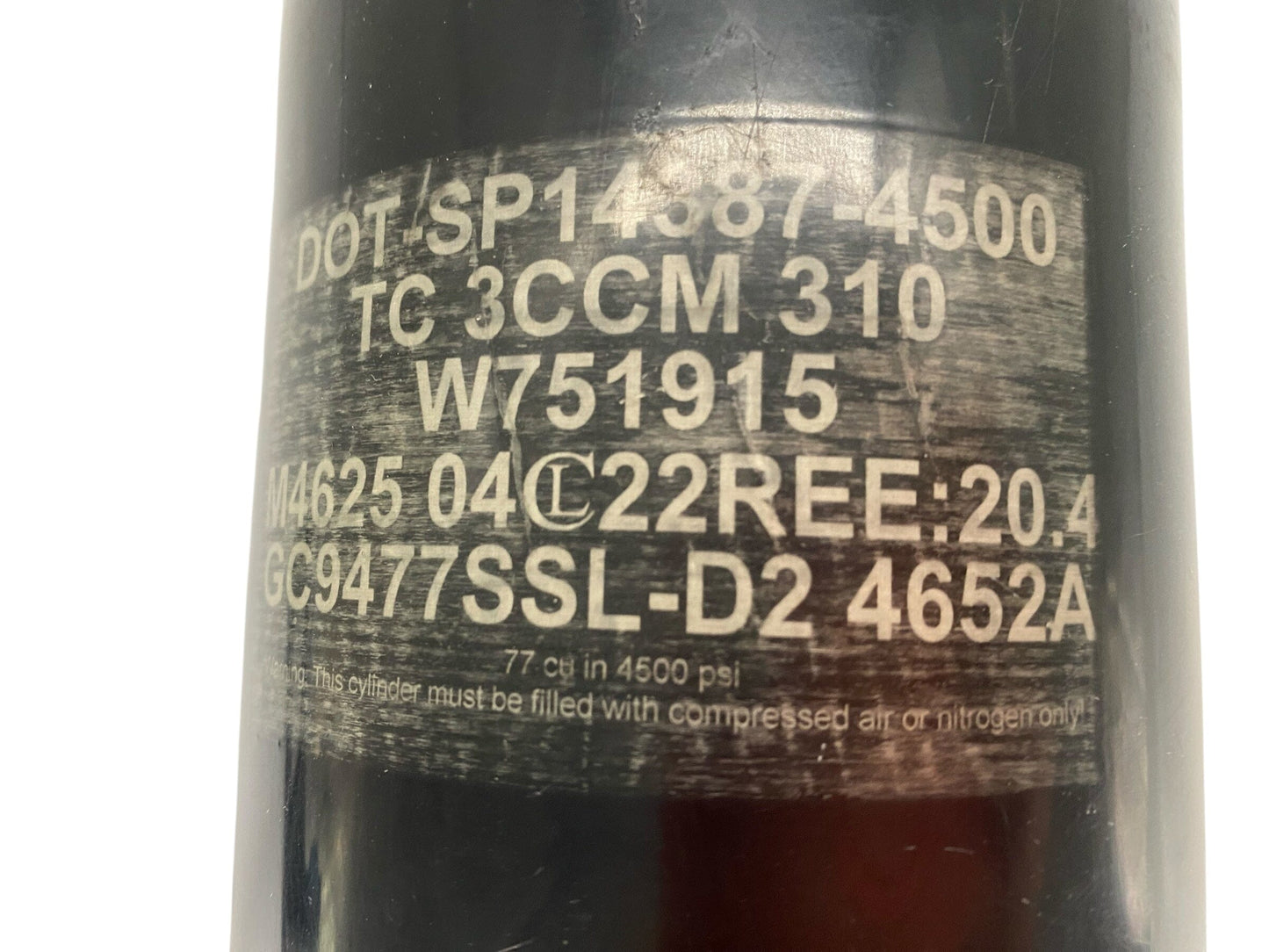 Used Ninja SL2 77/4500 Paintball Bottle (No Reg) Paintball Gun from CPXBrosPaintball Buy/Sell/Trade Paintball Markers, New Paintball Guns, Paintball Hoppers, Paintball Masks, and Hormesis Headbands