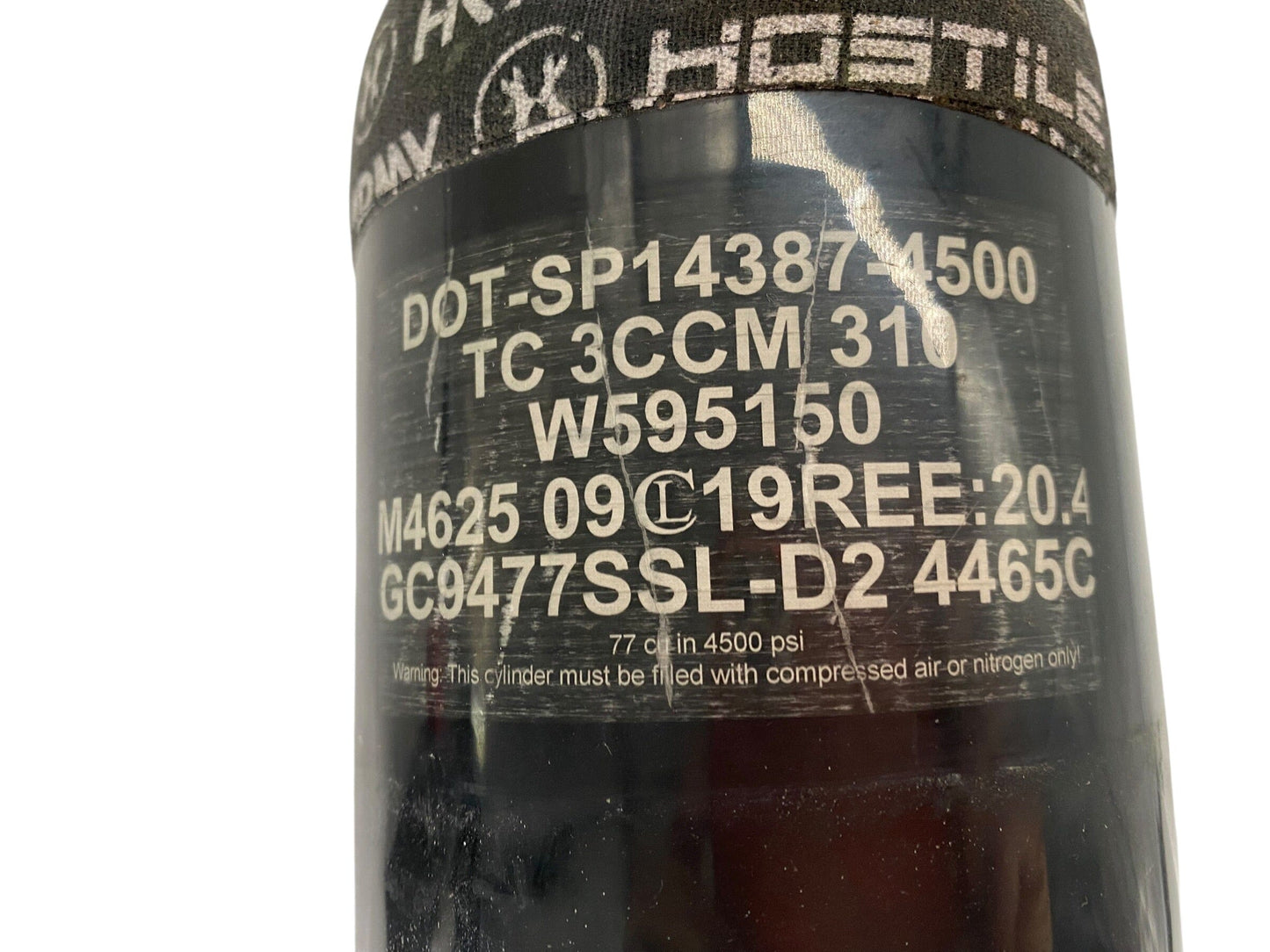 Used Ninja SL2 77/4500 Paintball Tank Paintball Gun from CPXBrosPaintball Buy/Sell/Trade Paintball Markers, New Paintball Guns, Paintball Hoppers, Paintball Masks, and Hormesis Headbands