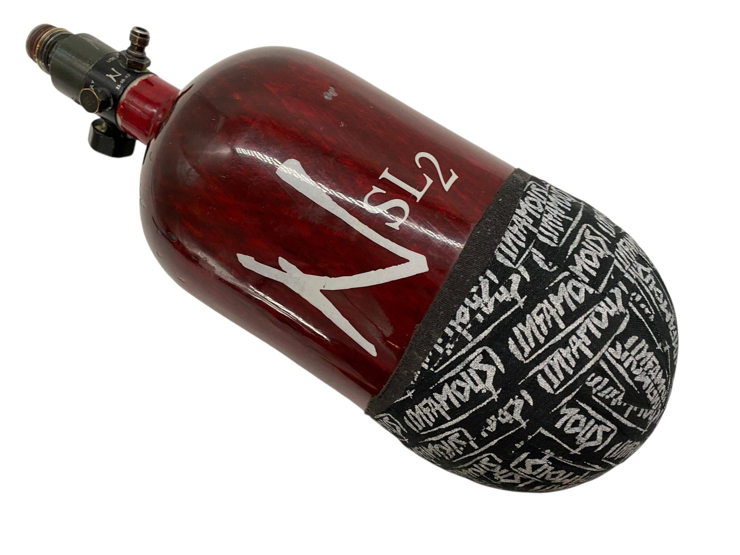 Used Ninja SL2 77/4500 Paintball Tank Paintball Gun from CPXBrosPaintball Buy/Sell/Trade Paintball Markers, New Paintball Guns, Paintball Hoppers, Paintball Masks, and Hormesis Headbands