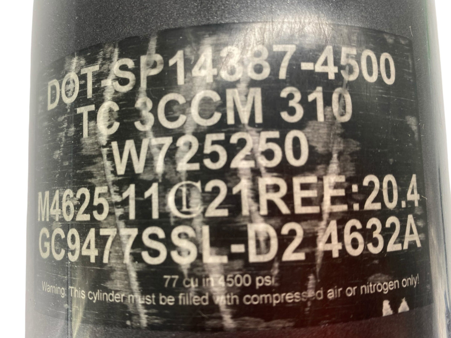 Used Ninja SL2 77/4500 Paintball Tank (tank only) Paintball Gun from CPXBrosPaintball Buy/Sell/Trade Paintball Markers, New Paintball Guns, Paintball Hoppers, Paintball Masks, and Hormesis Headbands