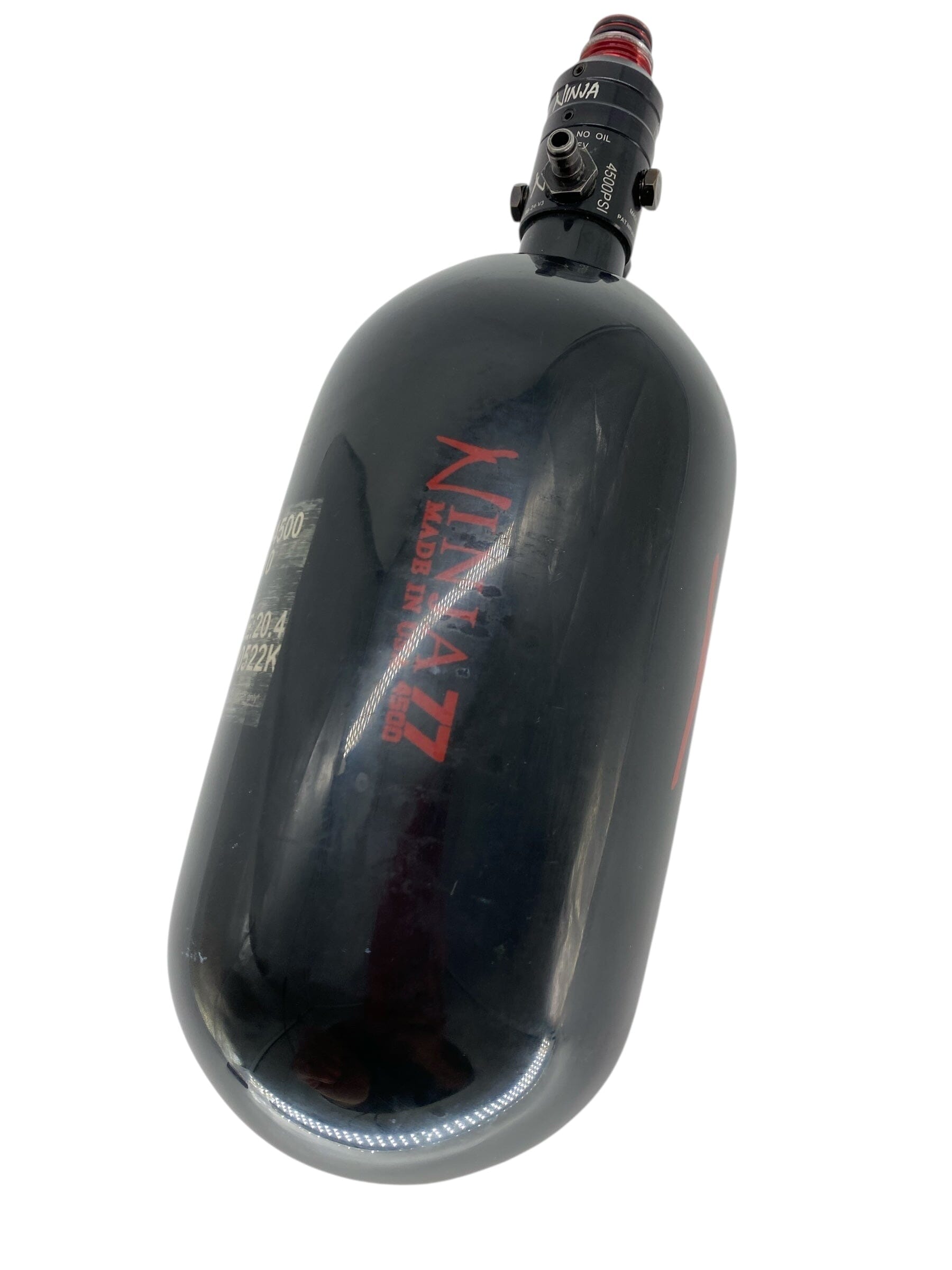 Used Ninja SL2 77/4500 Paintball Tank with Pro V3 Regulator Paintball Gun from CPXBrosPaintball Buy/Sell/Trade Paintball Markers, New Paintball Guns, Paintball Hoppers, Paintball Masks, and Hormesis Headbands