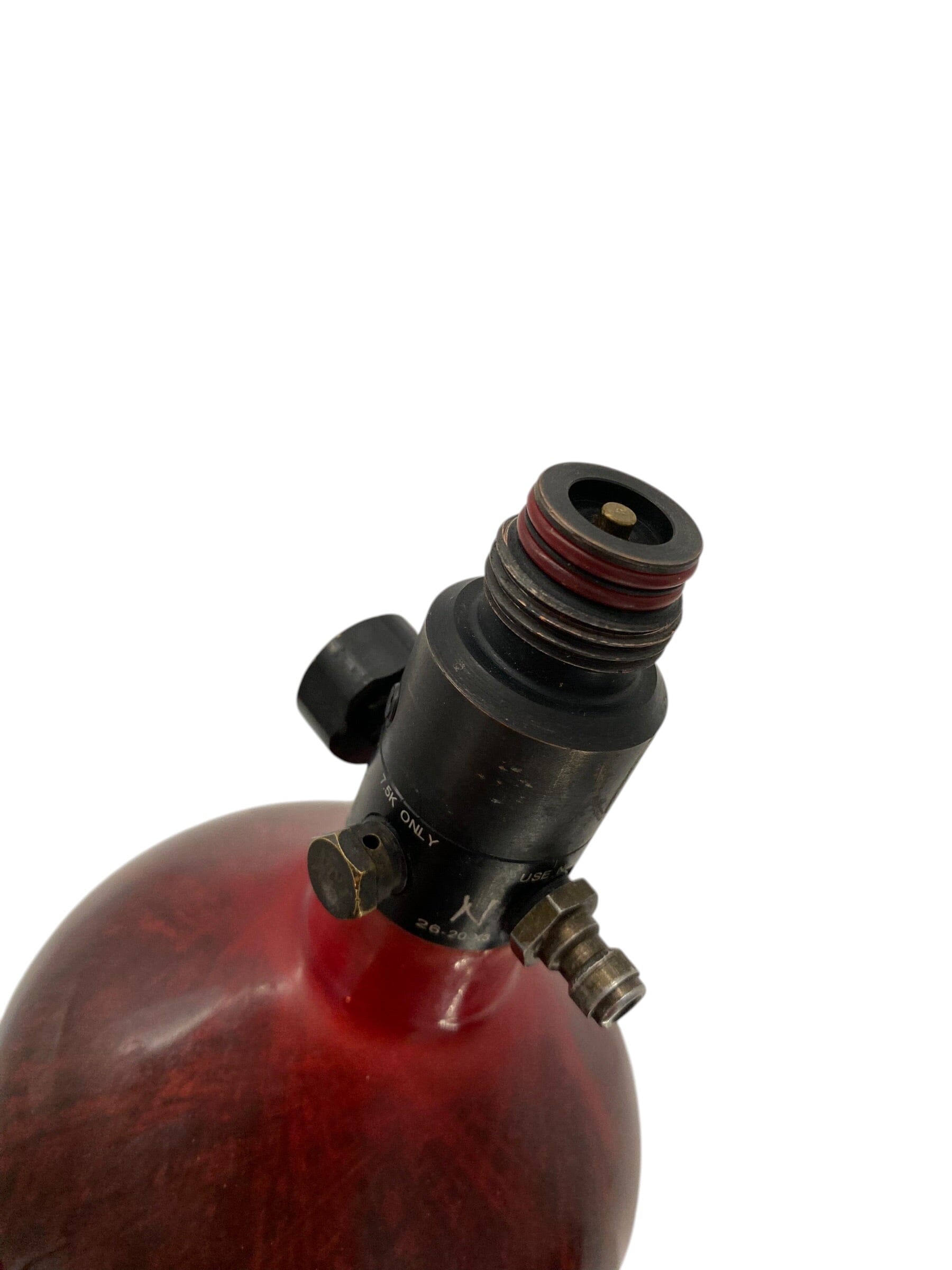 Used Ninja SL2 77/4500 Red Paintball Tank Paintball Gun from CPXBrosPaintball Buy/Sell/Trade Paintball Markers, New Paintball Guns, Paintball Hoppers, Paintball Masks, and Hormesis Headbands