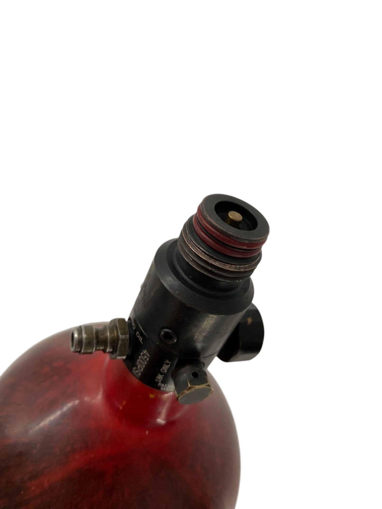 Used Ninja SL2 77/4500 Red Paintball Tank Paintball Gun from CPXBrosPaintball Buy/Sell/Trade Paintball Markers, New Paintball Guns, Paintball Hoppers, Paintball Masks, and Hormesis Headbands