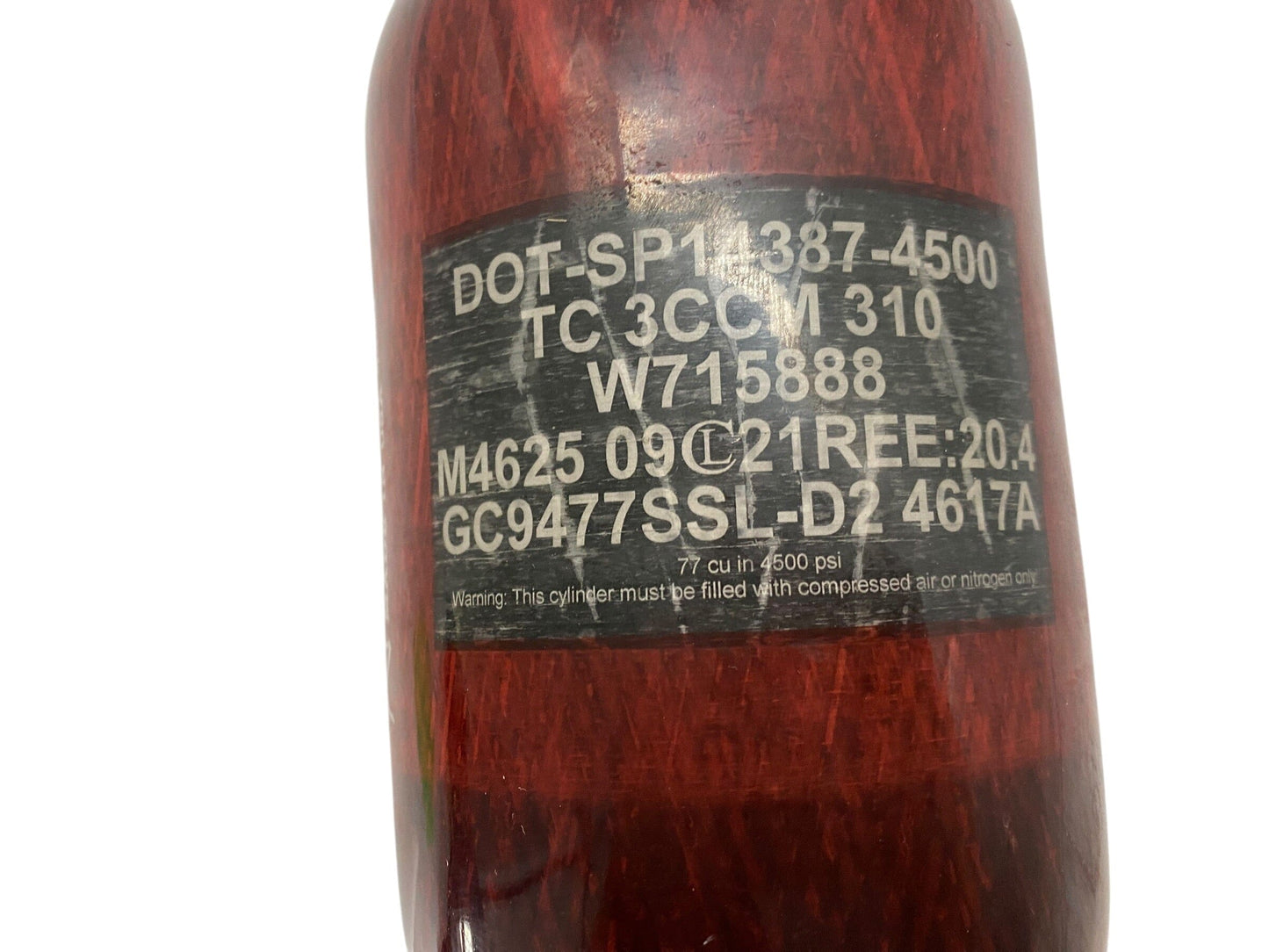 Used Ninja SL2 77/4500 Red Paintball Tank Paintball Gun from CPXBrosPaintball Buy/Sell/Trade Paintball Markers, New Paintball Guns, Paintball Hoppers, Paintball Masks, and Hormesis Headbands