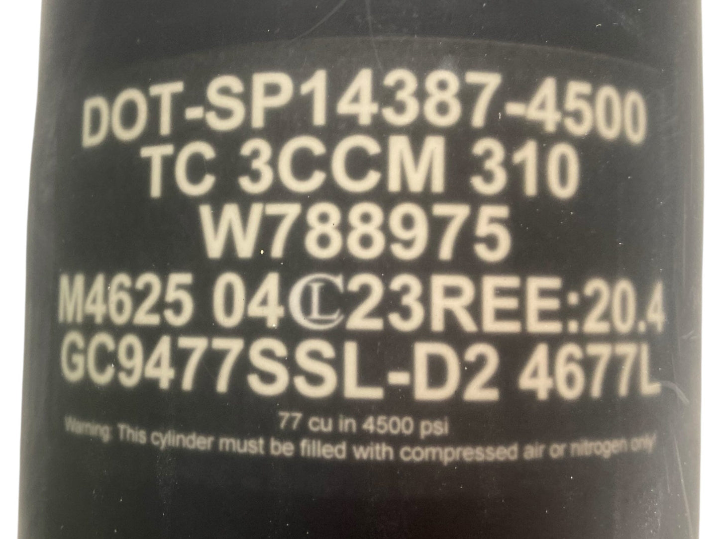 Used Ninja Super Lite 2 68/4500 Paintball Tank Paintball Gun from CPXBrosPaintball Buy/Sell/Trade Paintball Markers, New Paintball Guns, Paintball Hoppers, Paintball Masks, and Hormesis Headbands