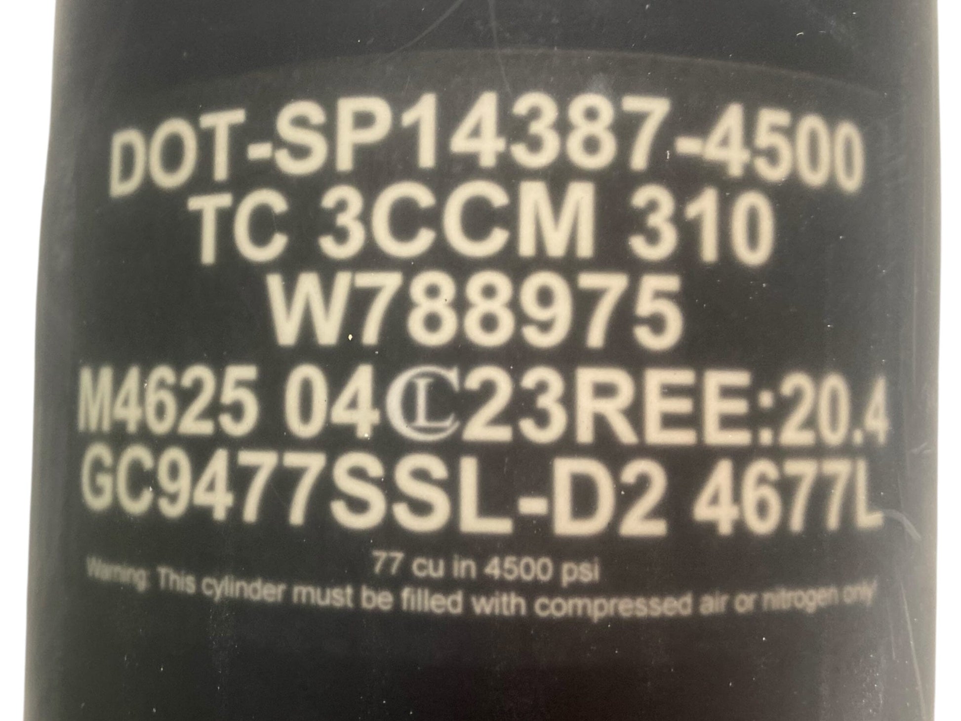 Used Ninja Super Lite 2 68/4500 Paintball Tank Paintball Gun from CPXBrosPaintball Buy/Sell/Trade Paintball Markers, New Paintball Guns, Paintball Hoppers, Paintball Masks, and Hormesis Headbands