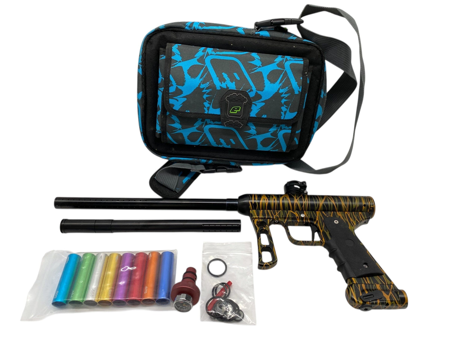 Used Nova Hellion Auto Cocker Paintball Gun Paintball Gun from CPXBrosPaintball Buy/Sell/Trade Paintball Markers, New Paintball Guns, Paintball Hoppers, Paintball Masks, and Hormesis Headbands