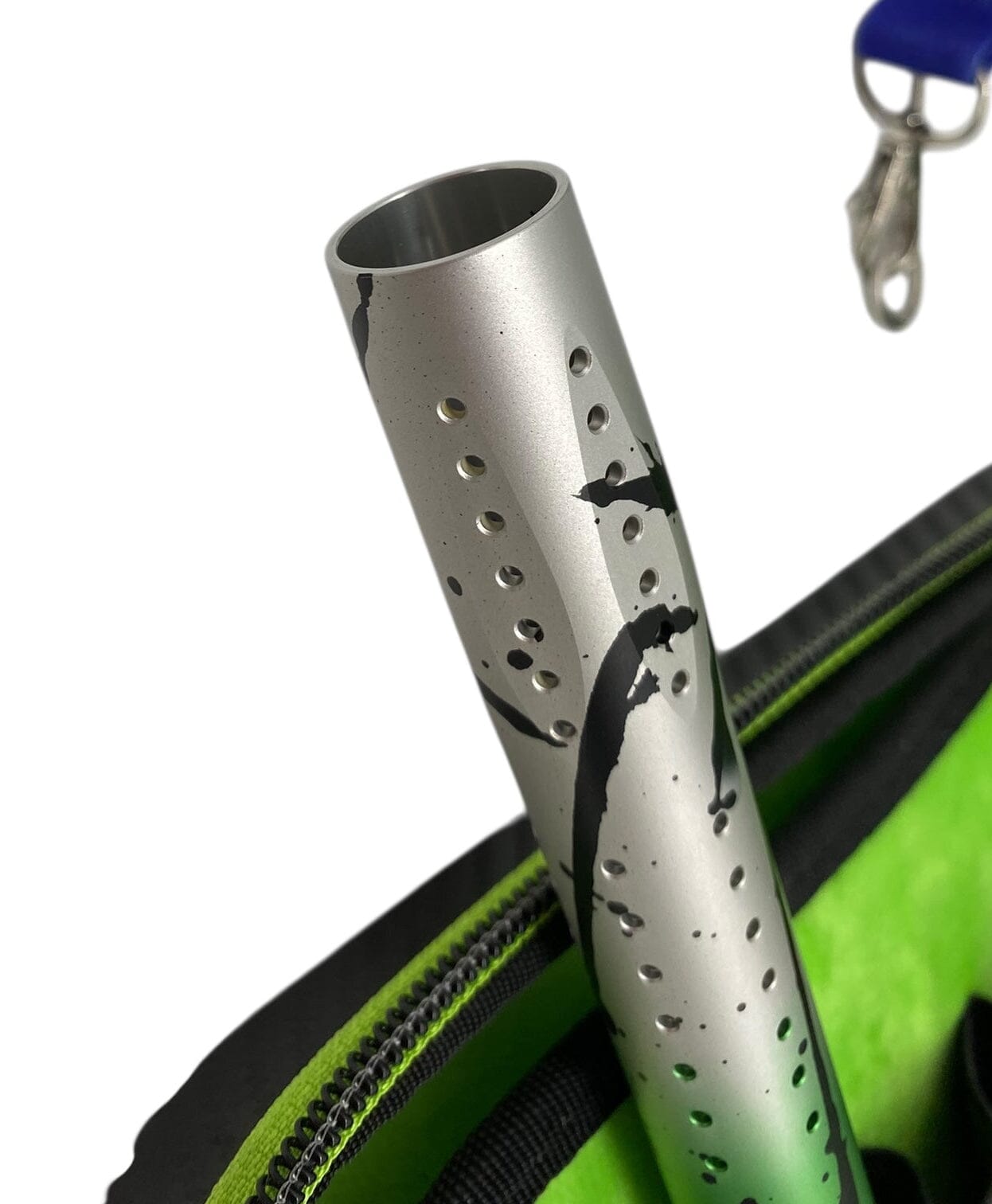 Used Nova N2 DREADNOUGHT 2025 - SILVER GREEN FADE WITH BLACK SPLASH Paintball Gun Paintball Gun from CPXBrosPaintball Buy/Sell/Trade Paintball Markers, New Paintball Guns, Paintball Hoppers, Paintball Masks, and Hormesis Headbands