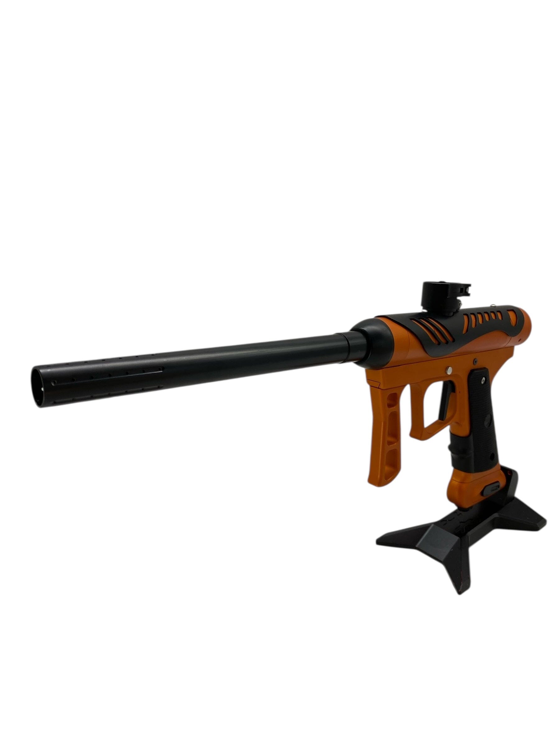 Used Nova N3 Hellion Paintball Gun Orange/Black Paintball Gun from CPXBrosPaintball Buy/Sell/Trade Paintball Markers, New Paintball Guns, Paintball Hoppers, Paintball Masks, and Hormesis Headbands