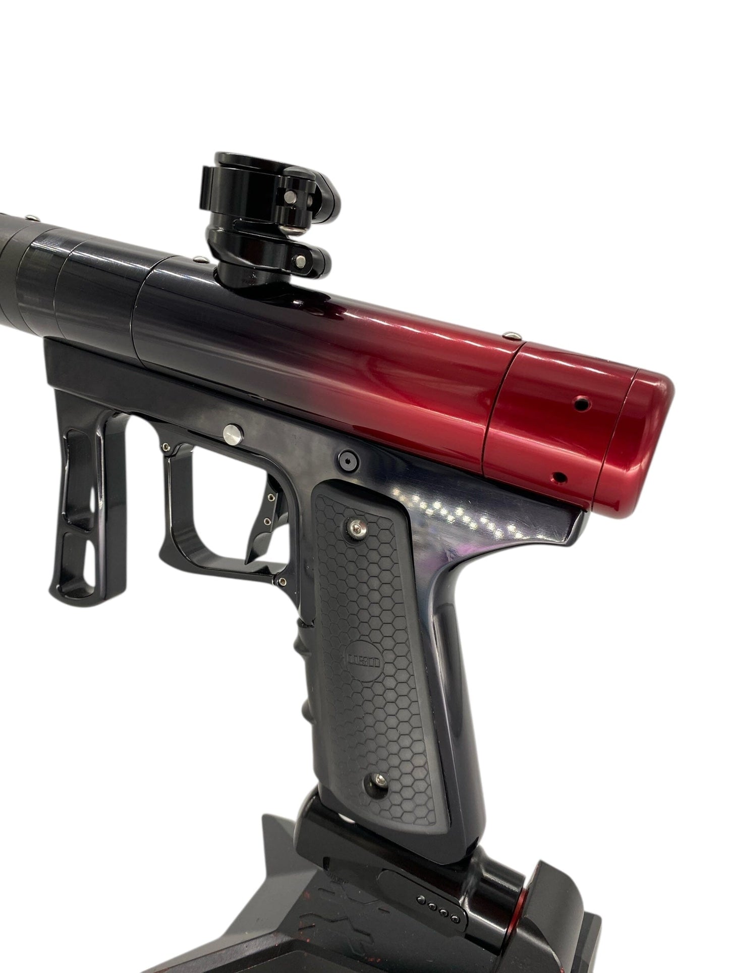 Used Nova N3 Hellion Paintball Gun Red/Black Fade Paintball Gun from CPXBrosPaintball Buy/Sell/Trade Paintball Markers, New Paintball Guns, Paintball Hoppers, Paintball Masks, and Hormesis Headbands
