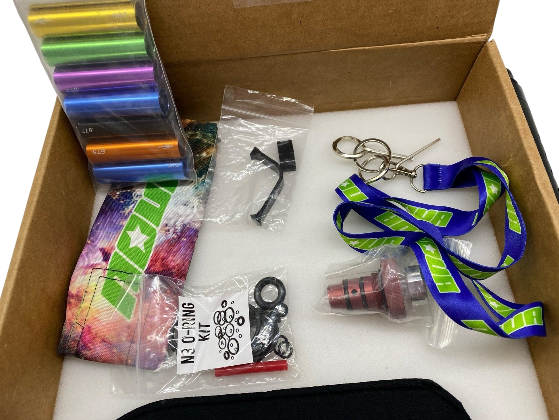 Used Nova N3 Hellion Paintball Gun Red/Black Fade Paintball Gun from CPXBrosPaintball Buy/Sell/Trade Paintball Markers, New Paintball Guns, Paintball Hoppers, Paintball Masks, and Hormesis Headbands