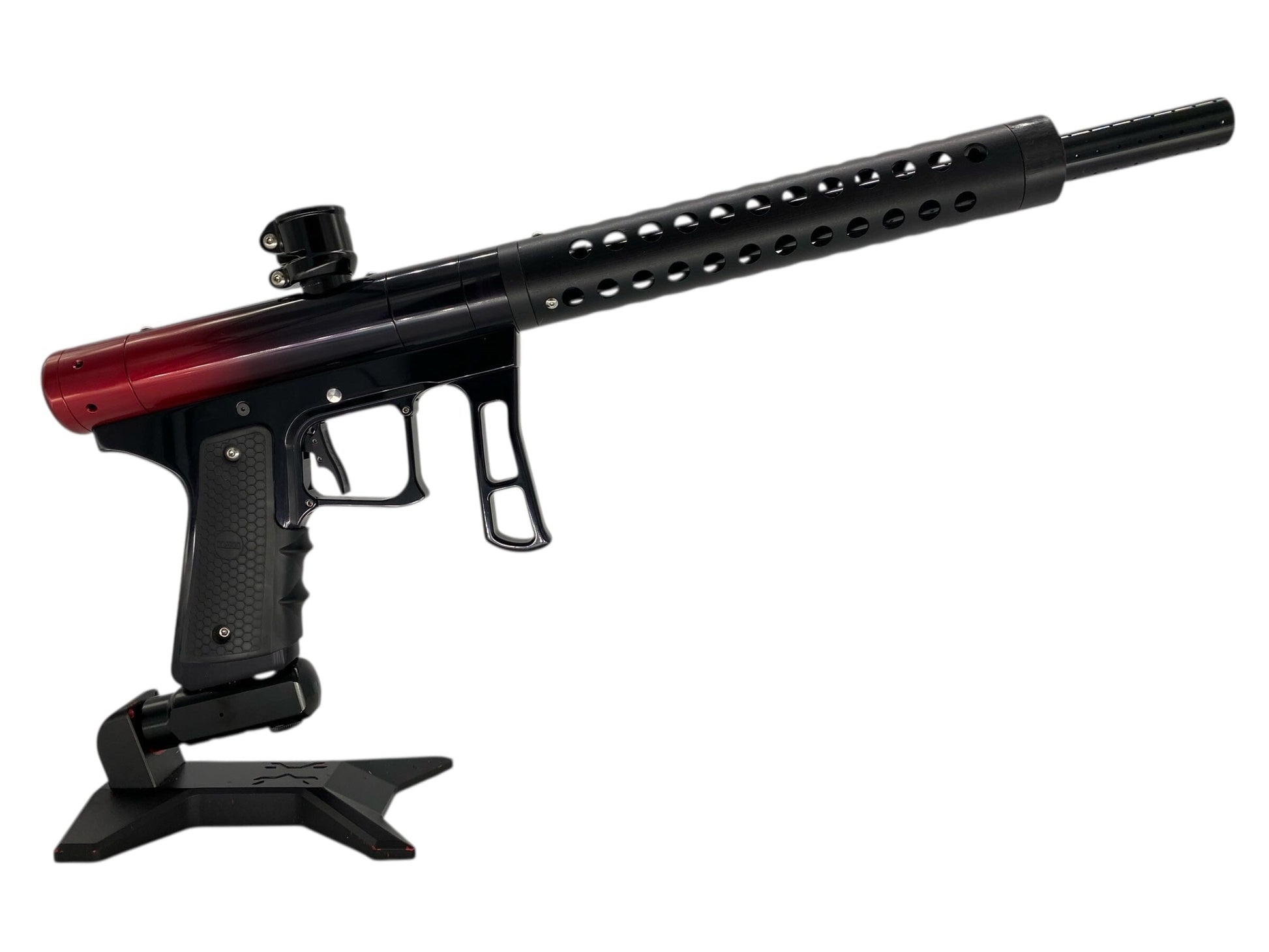 Used Nova N3 Hellion Paintball Gun Red/Black Fade Paintball Gun from CPXBrosPaintball Buy/Sell/Trade Paintball Markers, New Paintball Guns, Paintball Hoppers, Paintball Masks, and Hormesis Headbands