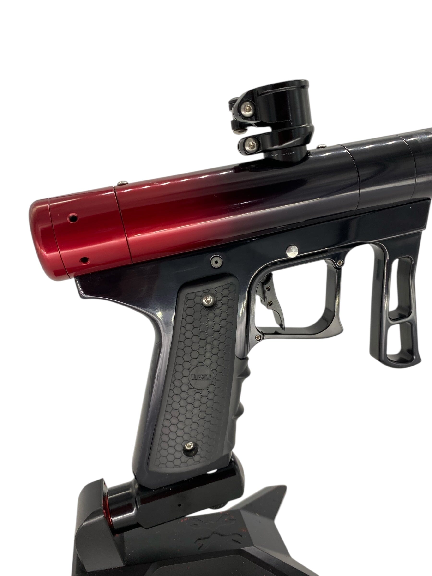 Used Nova N3 Hellion Paintball Gun Red/Black Fade Paintball Gun from CPXBrosPaintball Buy/Sell/Trade Paintball Markers, New Paintball Guns, Paintball Hoppers, Paintball Masks, and Hormesis Headbands