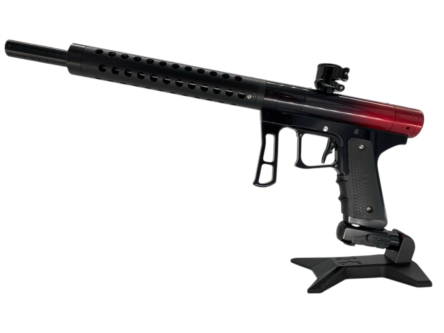 Used Nova N3 Hellion Paintball Gun Red/Black Fade Paintball Gun from CPXBrosPaintball Buy/Sell/Trade Paintball Markers, New Paintball Guns, Paintball Hoppers, Paintball Masks, and Hormesis Headbands