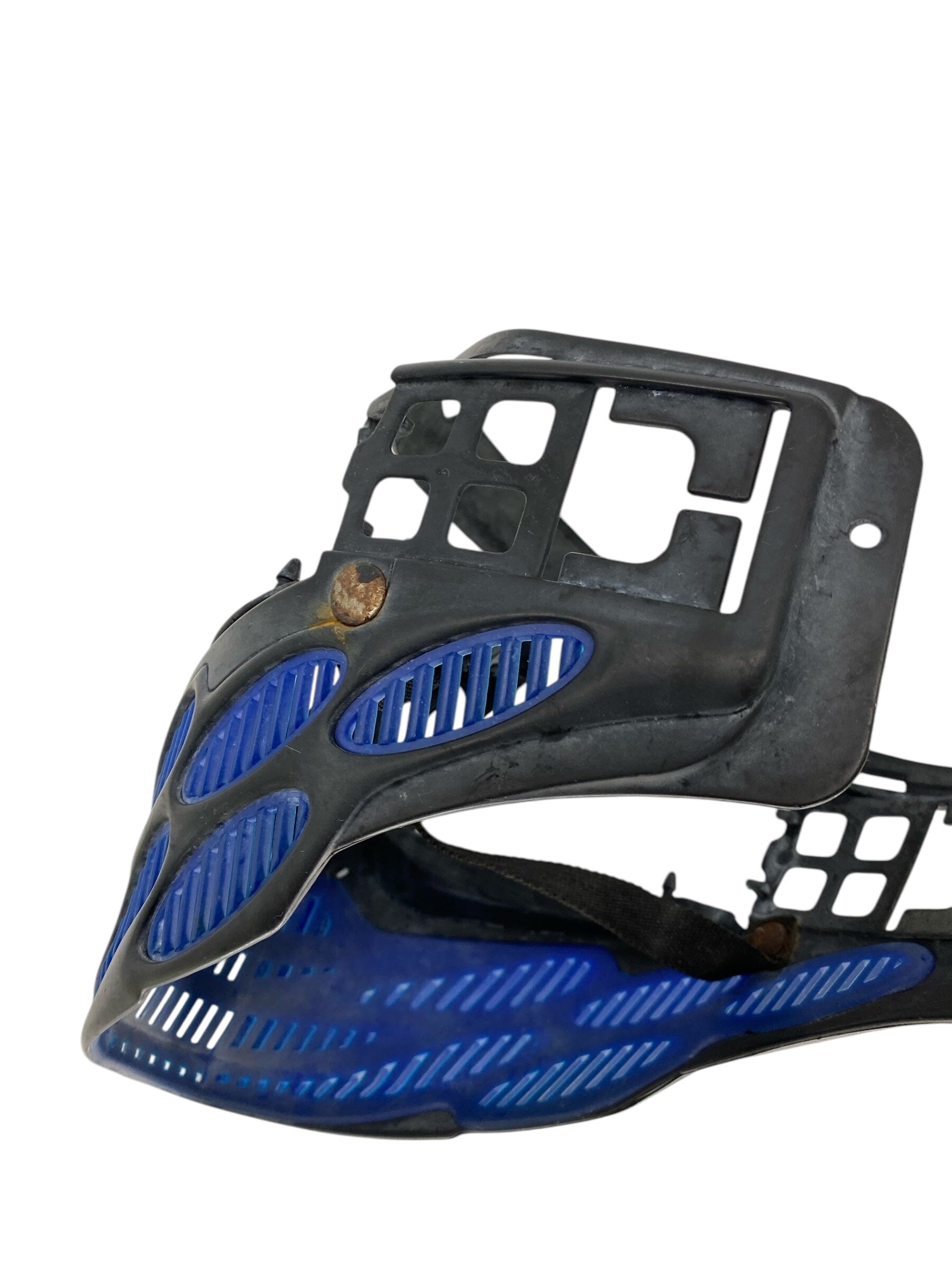 Used OG Jt F8 Mask Bottoms Black Blue Paintball Gun from CPXBrosPaintball Buy/Sell/Trade Paintball Markers, New Paintball Guns, Paintball Hoppers, Paintball Masks, and Hormesis Headbands