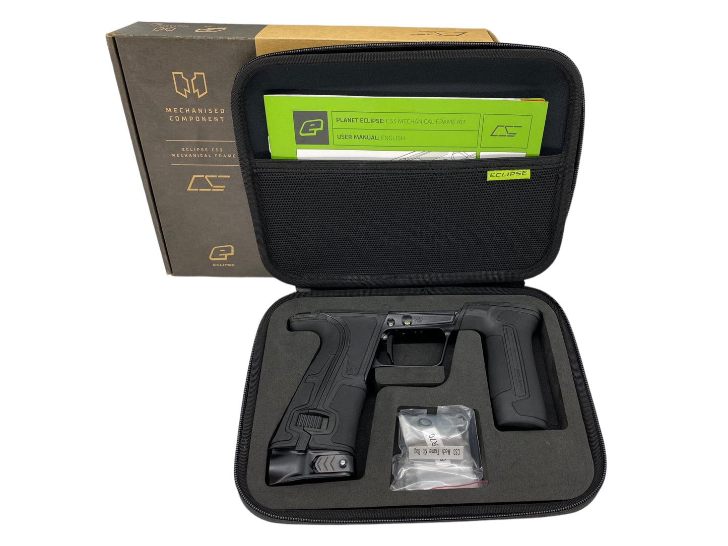 Used Paintball Eclipse Cs3 Mech Frame Kit - Black Paintball Gun from CPXBrosPaintball Buy/Sell/Trade Paintball Markers, New Paintball Guns, Paintball Hoppers, Paintball Masks, and Hormesis Headbands