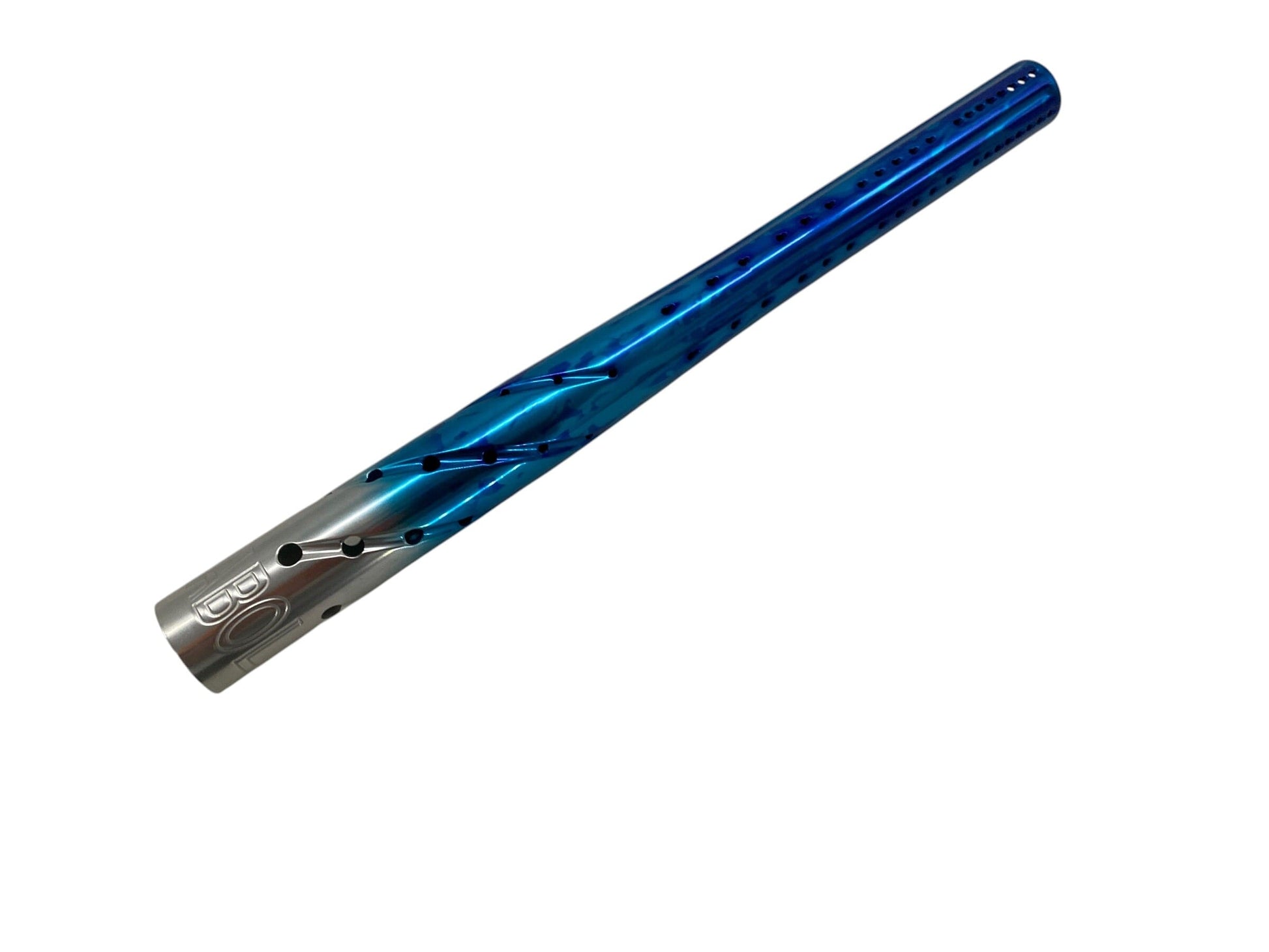 Used Parabolic Shaft FL Barrel Tip Silver To Blue Paintball Gun from CPXBrosPaintball Buy/Sell/Trade Paintball Markers, New Paintball Guns, Paintball Hoppers, Paintball Masks, and Hormesis Headbands