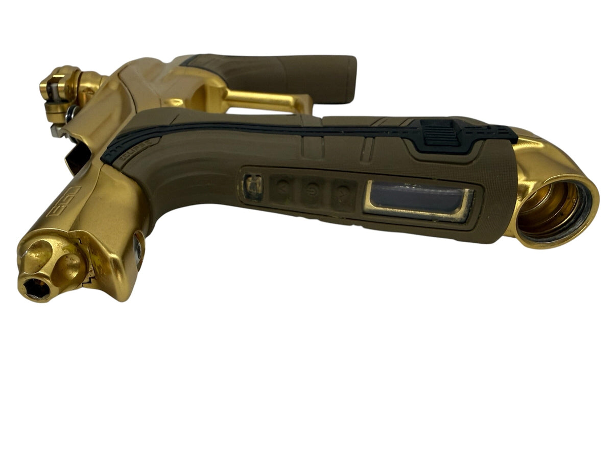 Used Plaent Eclispe Lv2 Paintball Gun Gold Paintball Gun from CPXBrosPaintball Buy/Sell/Trade Paintball Markers, New Paintball Guns, Paintball Hoppers, Paintball Masks, and Hormesis Headbands
