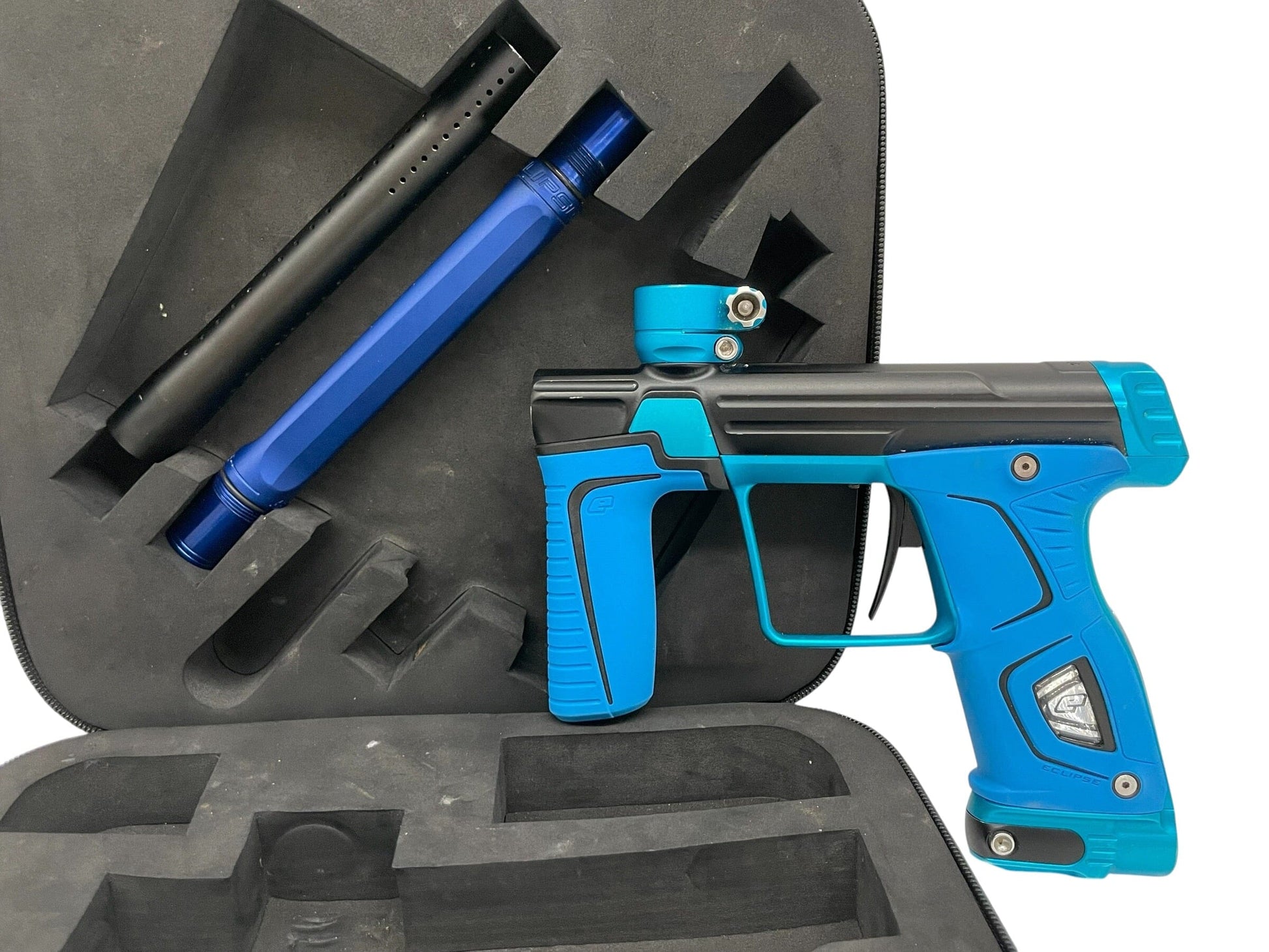 Used Planet Eclipse 170R Black/Teal Paintball Gun Paintball Gun from CPXBrosPaintball Buy/Sell/Trade Paintball Markers, New Paintball Guns, Paintball Hoppers, Paintball Masks, and Hormesis Headbands