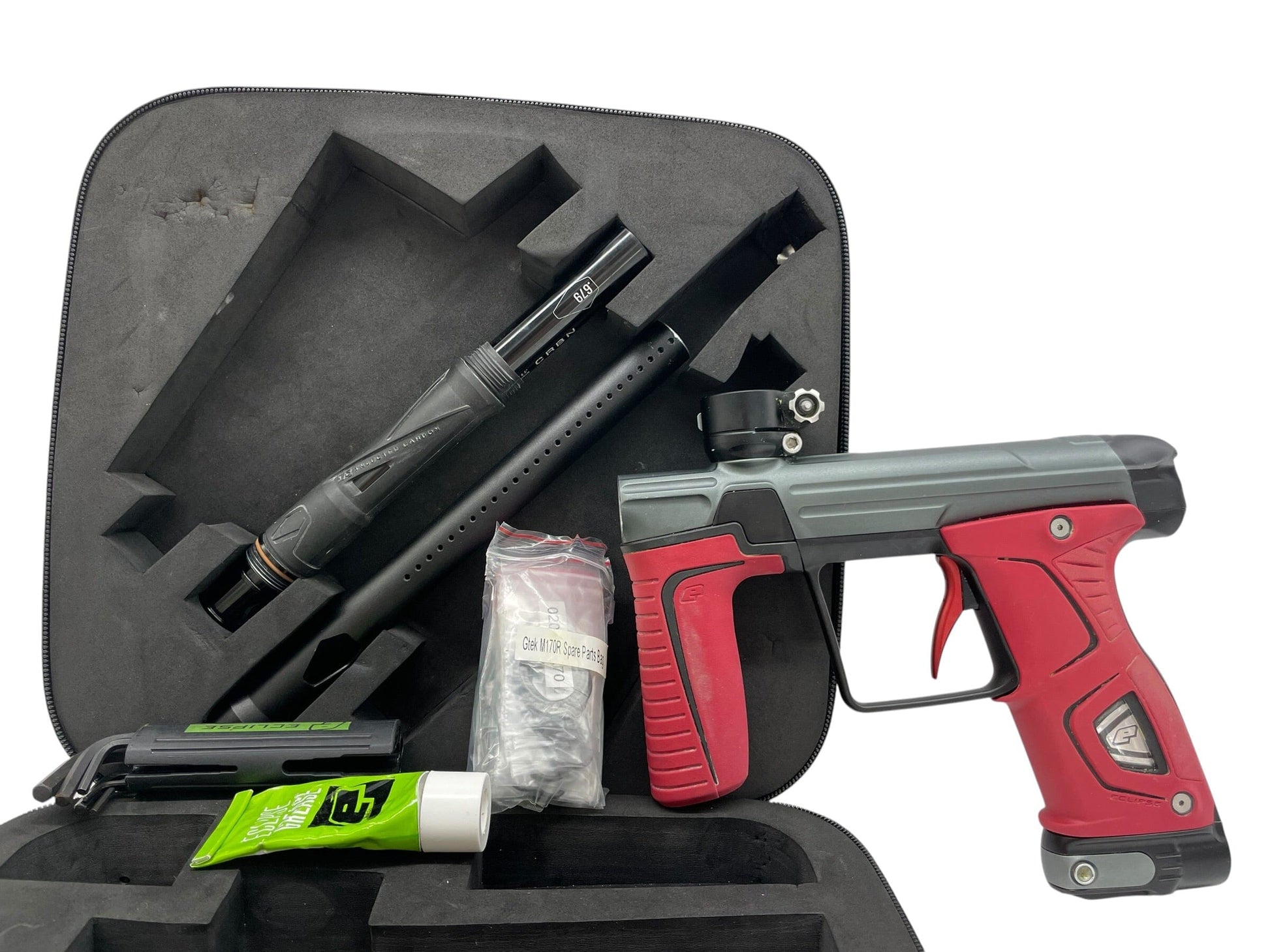 Used Planet Eclipse 170R Grey/Black Paintball Gun Paintball Gun from CPXBrosPaintball Buy/Sell/Trade Paintball Markers, New Paintball Guns, Paintball Hoppers, Paintball Masks, and Hormesis Headbands