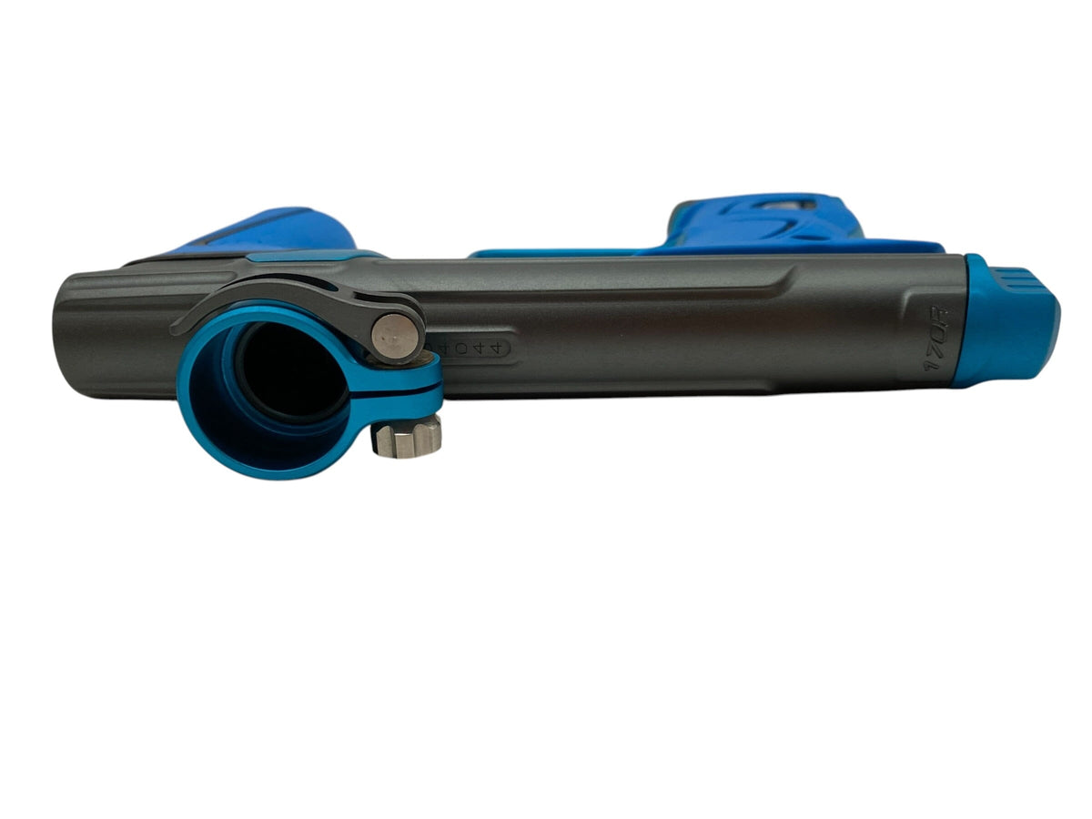 Used Planet Eclipse 170R Grey/Teal Paintball Gun Paintball Gun from CPXBrosPaintball Buy/Sell/Trade Paintball Markers, New Paintball Guns, Paintball Hoppers, Paintball Masks, and Hormesis Headbands