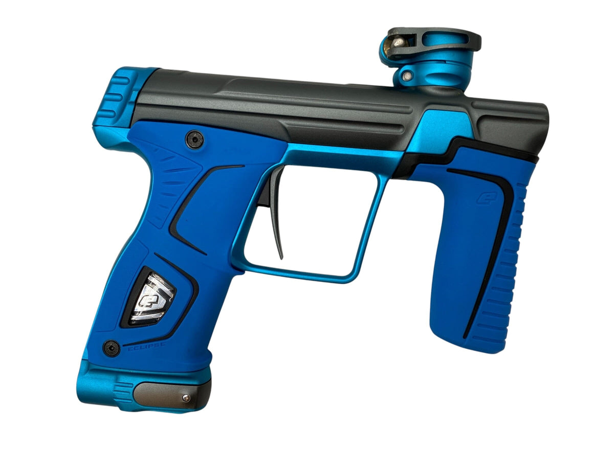 Used Planet Eclipse 170R Grey/Teal Paintball Gun Paintball Gun from CPXBrosPaintball Buy/Sell/Trade Paintball Markers, New Paintball Guns, Paintball Hoppers, Paintball Masks, and Hormesis Headbands