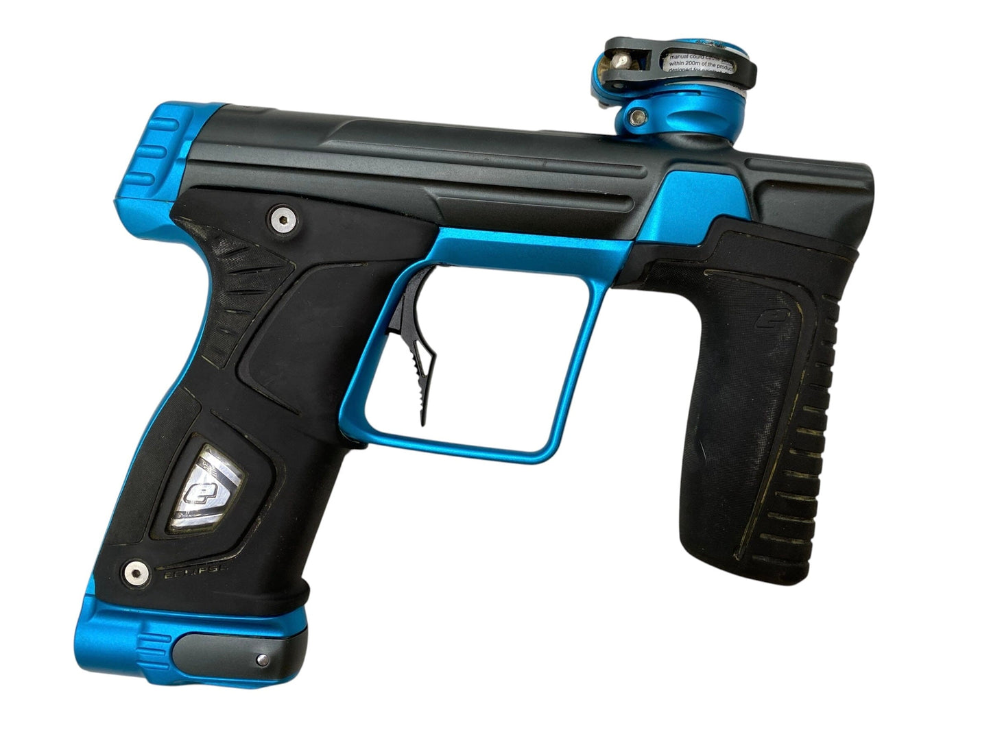 Used Planet Eclipse 170R Grey/Teal Paintball Gun Paintball Gun from CPXBrosPaintball Buy/Sell/Trade Paintball Markers, New Paintball Guns, Paintball Hoppers, Paintball Masks, and Hormesis Headbands