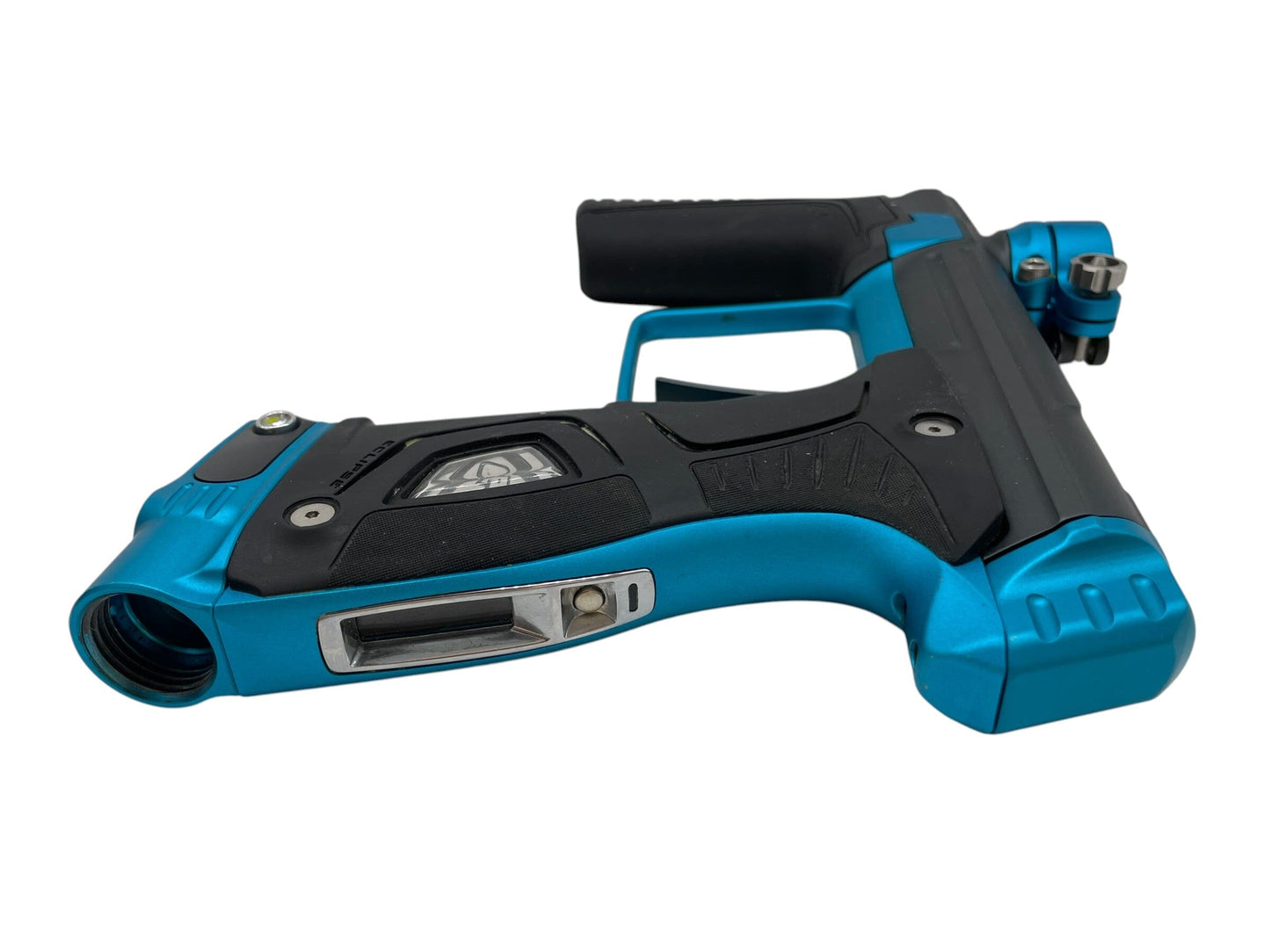Used Planet Eclipse 170R Grey/Teal Paintball Gun Paintball Gun from CPXBrosPaintball Buy/Sell/Trade Paintball Markers, New Paintball Guns, Paintball Hoppers, Paintball Masks, and Hormesis Headbands