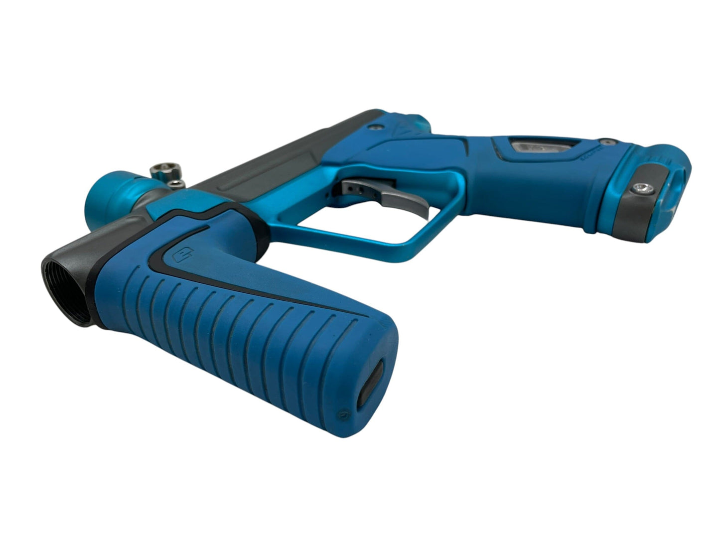 Used Planet Eclipse 170R Grey/Teal Paintball Gun Paintball Gun from CPXBrosPaintball Buy/Sell/Trade Paintball Markers, New Paintball Guns, Paintball Hoppers, Paintball Masks, and Hormesis Headbands
