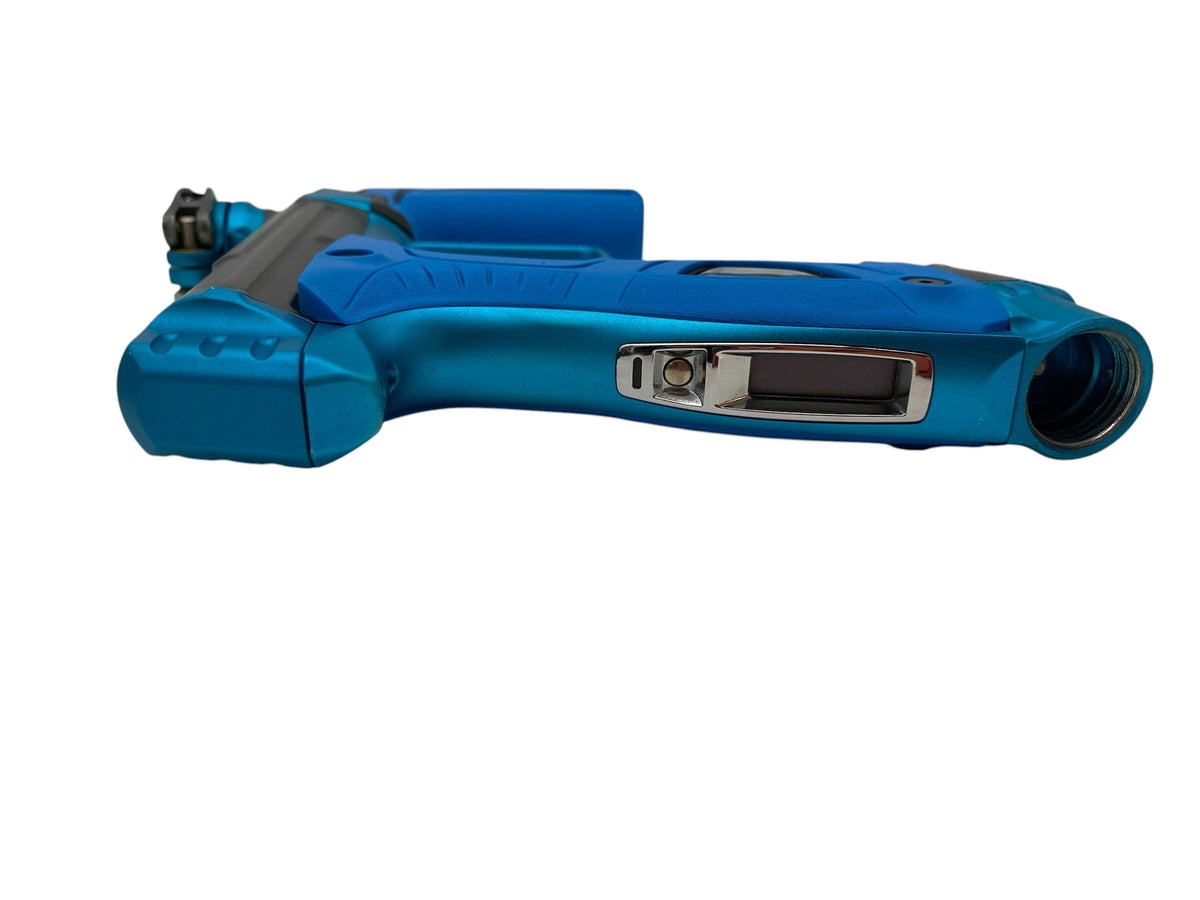 Used Planet Eclipse 170R Grey/Teal Paintball Gun Paintball Gun from CPXBrosPaintball Buy/Sell/Trade Paintball Markers, New Paintball Guns, Paintball Hoppers, Paintball Masks, and Hormesis Headbands