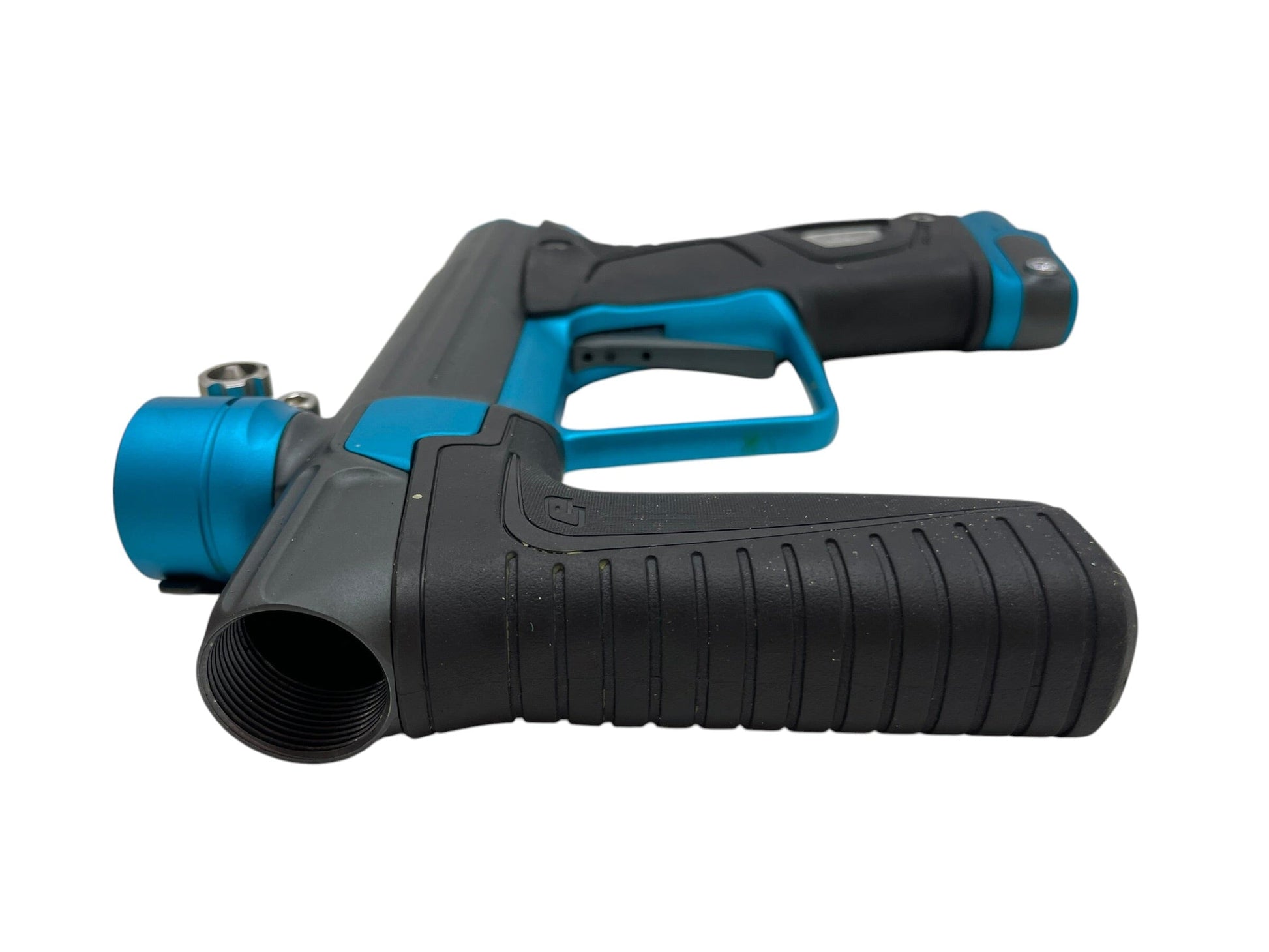Used Planet Eclipse 170R Grey/Teal Paintball Gun Paintball Gun from CPXBrosPaintball Buy/Sell/Trade Paintball Markers, New Paintball Guns, Paintball Hoppers, Paintball Masks, and Hormesis Headbands