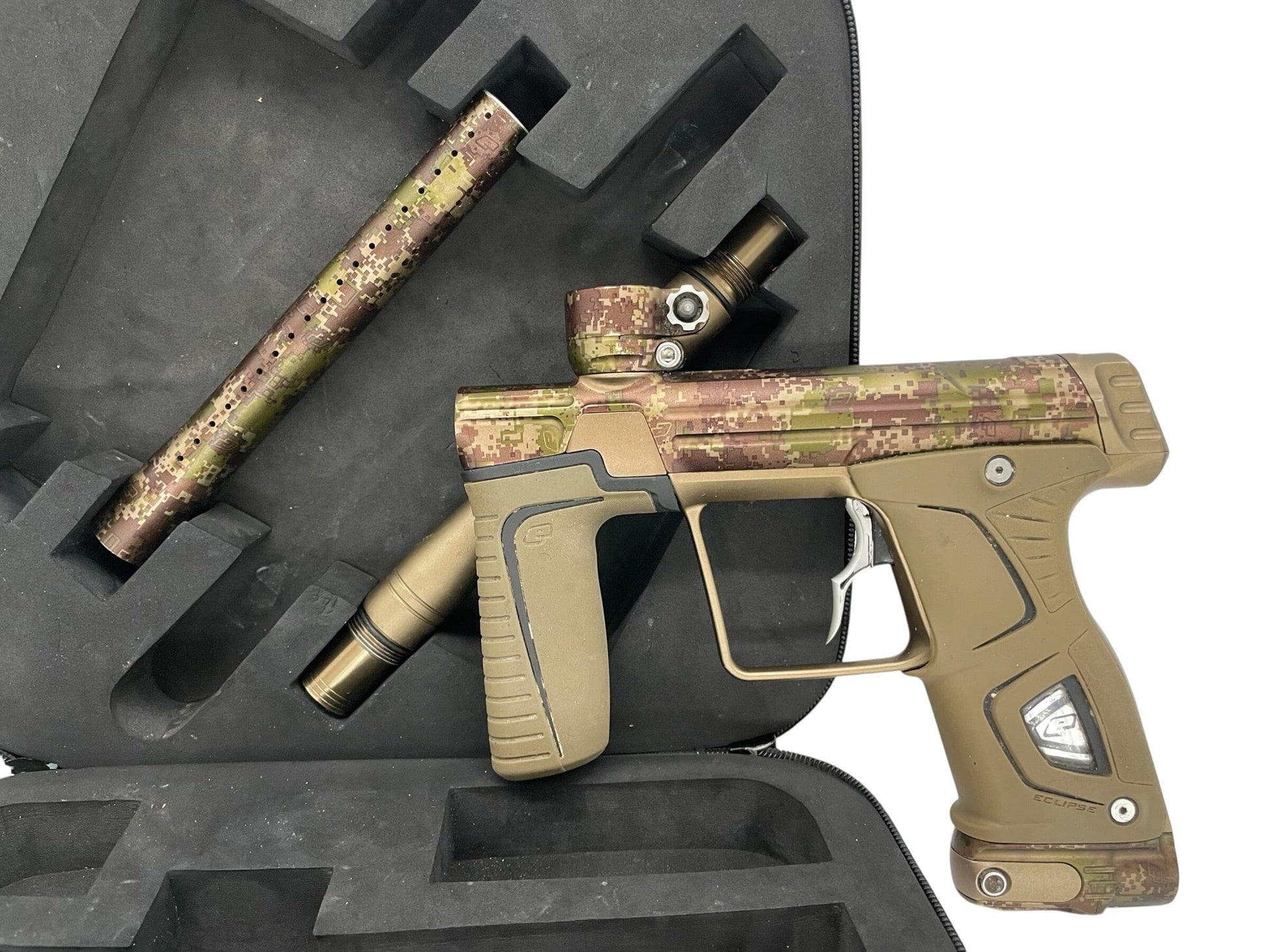 Used Planet Eclipse 170R HDE Camo Paintball Gun Paintball Gun from CPXBrosPaintball Buy/Sell/Trade Paintball Markers, New Paintball Guns, Paintball Hoppers, Paintball Masks, and Hormesis Headbands