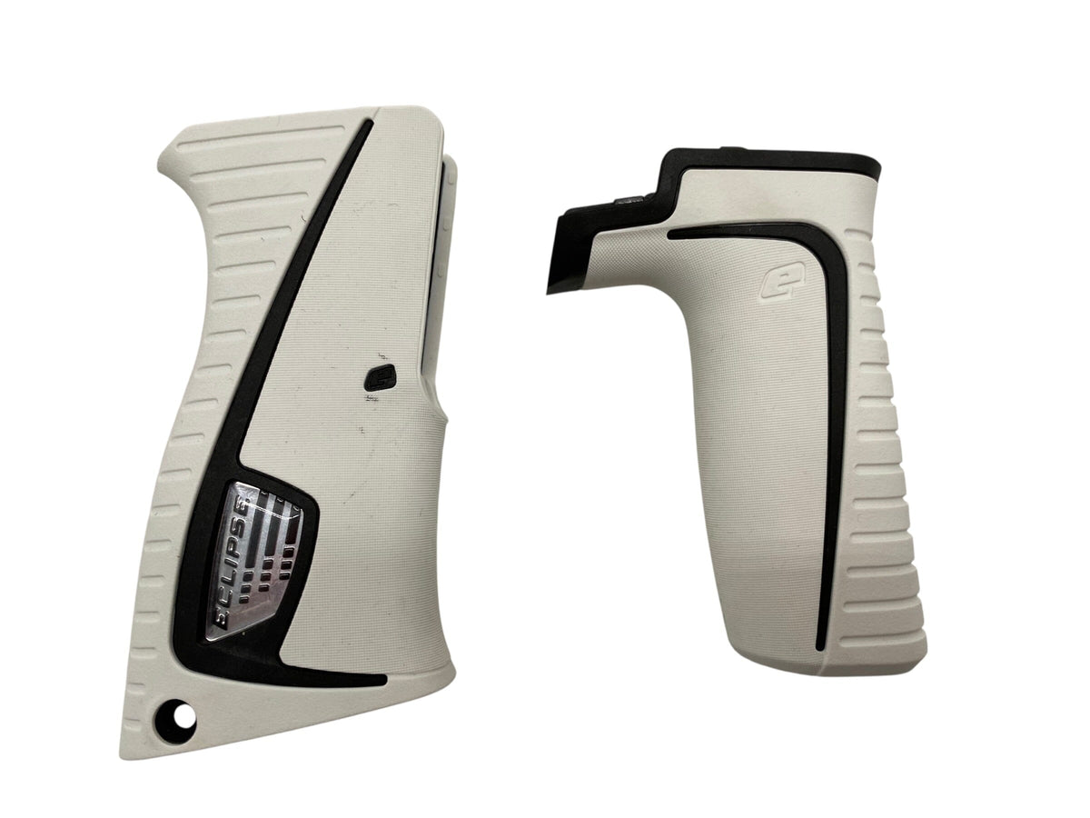 Used Planet Eclipse 180R Grip Kit White Paintball Gun from CPXBrosPaintball Buy/Sell/Trade Paintball Markers, New Paintball Guns, Paintball Hoppers, Paintball Masks, and Hormesis Headbands